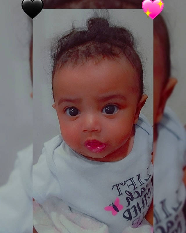 Eryss is registered to the contest to win money with this photo: baby_toddler_clothing, cheek, ear, eye, eyebrow, eyelash, face, forehead, hair, hairstyle, happy, head, iris, light, lip, neck, nose, person, skin, sleeve