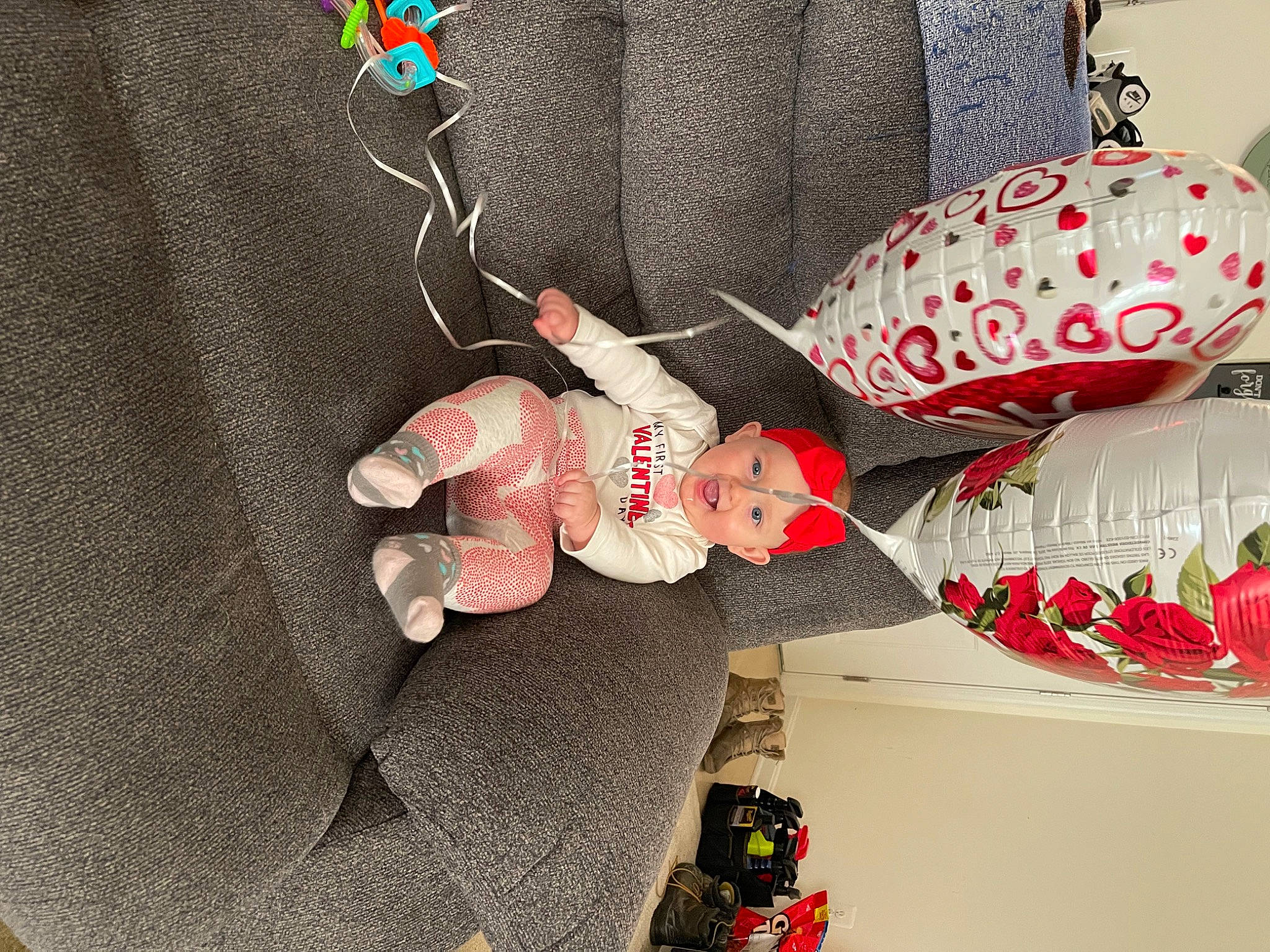 Lillian joined the competition — help win amazing prizes! carmine, christmas, christmas_decoration, christmas_ornament, event, fashion_accessory, font, gift_wrapping, headwear, holiday, holiday_ornament, jewellery, linens, ornament, party_supply, pattern, person, present, stuffed_toy, textile