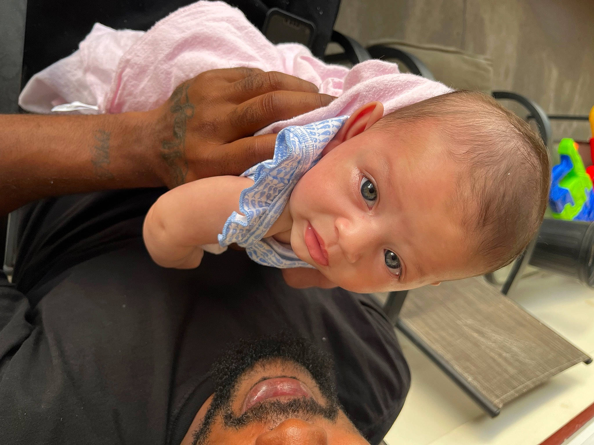 Kora-lynn joined the competition — help win amazing prizes! baby, baby_toddler_clothing, beard, cheek, child, ear, event, eye, finger, gesture, happy, hat, head, human, mouth, nose, person, skin, smile, toddler