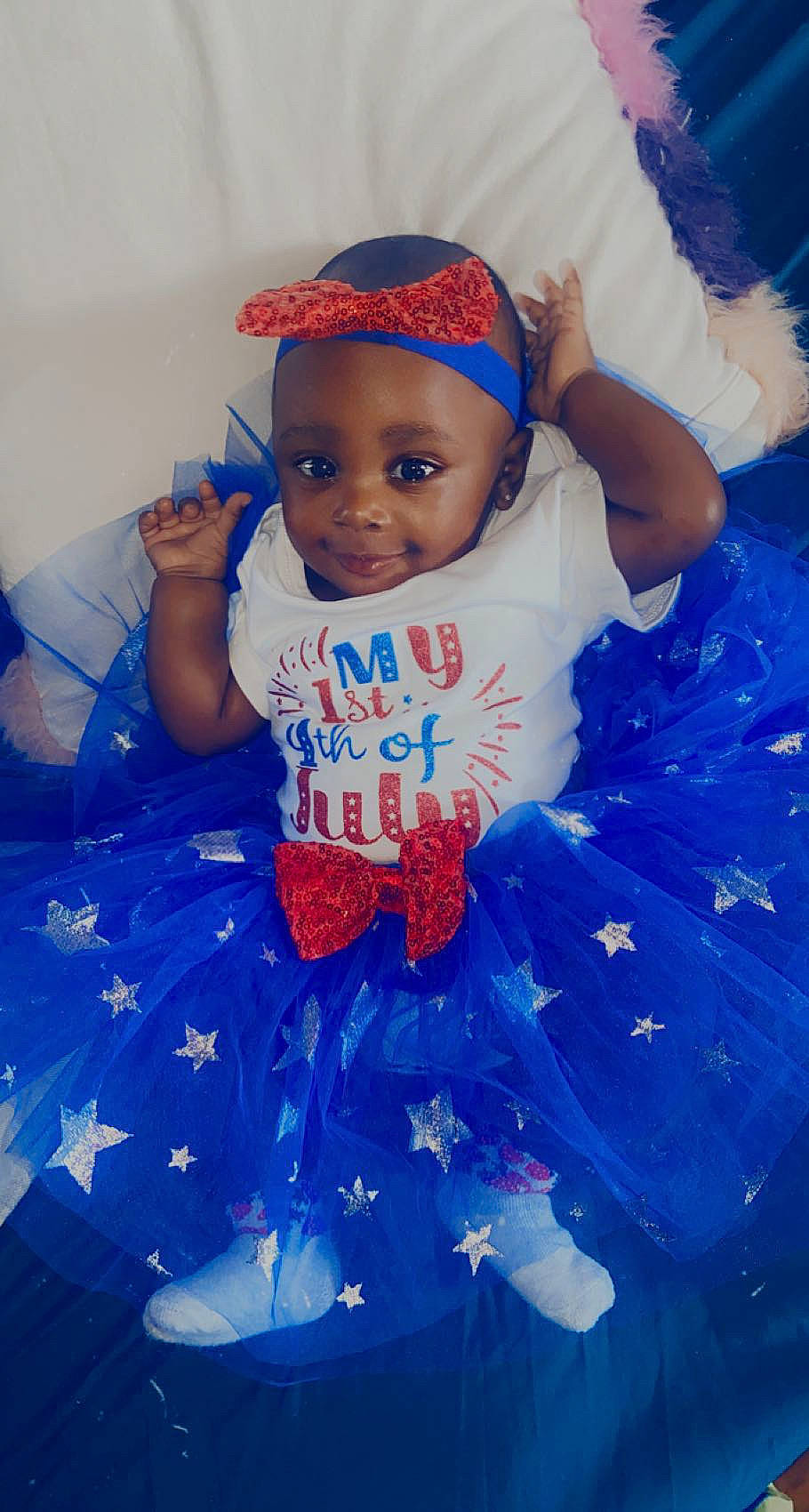 Semaj joined the competition — help win amazing prizes! aqua, azure, baby, baby_toddler_clothing, blue, cap, cloud, eye, hand, happy, hat, head, leisure, person, pink, product, red, sky, t_shirt, textile