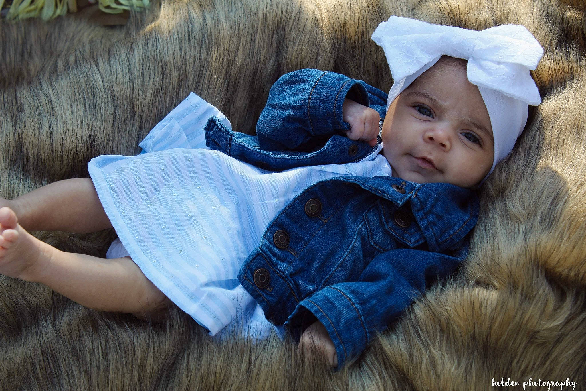 Paisley joined the competition — help win amazing prizes! baby, baby_toddler_clothing, beauty, child, comfort, eye, flash_photography, fun, grass, grass_family, grassland, happy, headwear, human_leg, leisure, people_in_nature, person, sitting, skin, sunlight