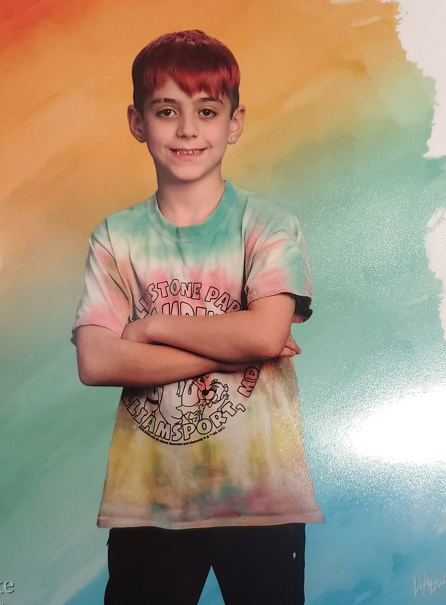 Drake joined the competition — help win amazing prizes! art, child, cool, electric_blue, facial_expression, flash_photography, fun, gesture, hairstyle, happy, joy, leisure, magenta, neck, person, sleeve, smile, standing, summer, t_shirt