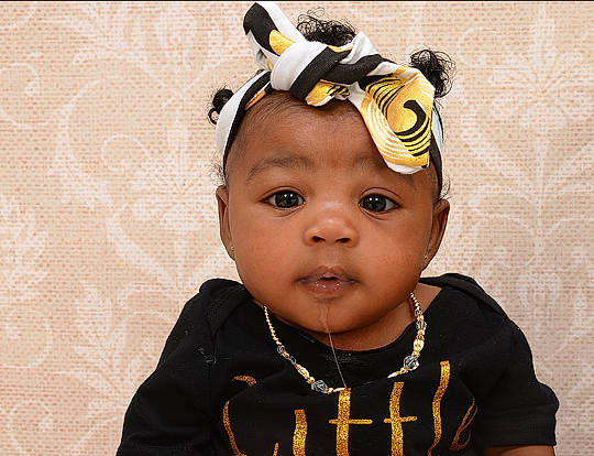 Julianna joined the competition — help win amazing prizes! cheek, child, ear, fashion_accessory, forehead, girl, hair_accessory, head, headband, headgear, headpiece, infant, neck, person, product, toddler