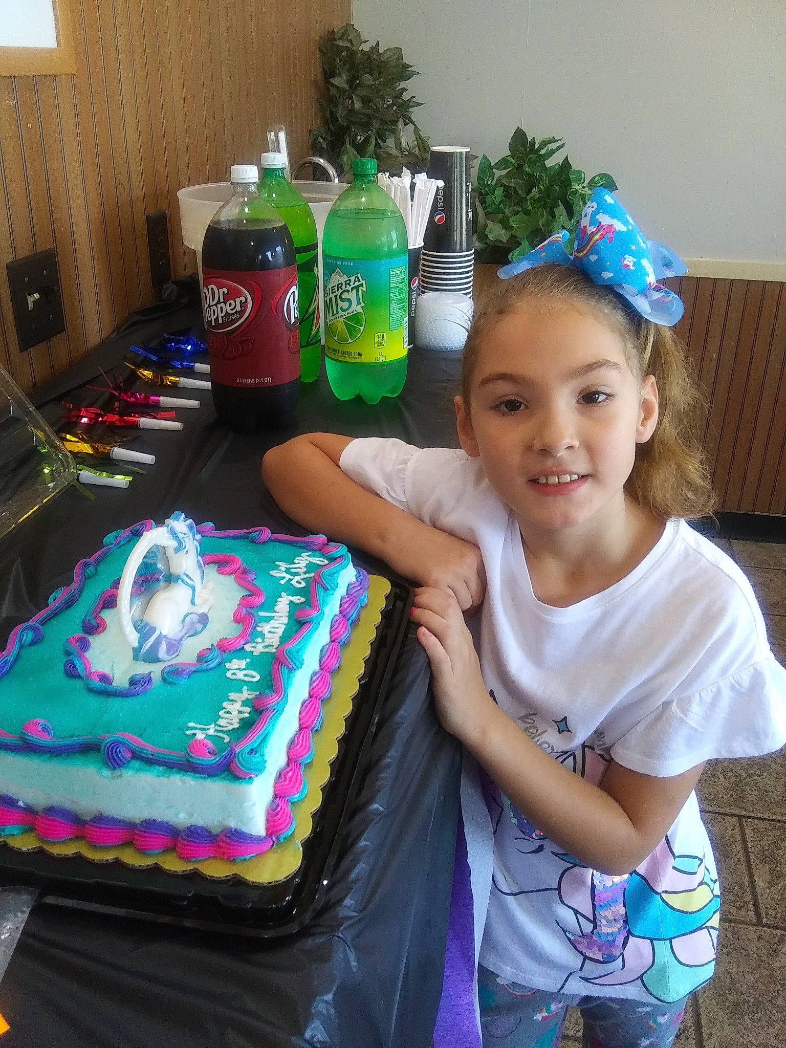 Alyssia joined the competition — help win amazing prizes! birthday, birthday_cake, cake, child, joy, party, party_supply, person, play, toddler
