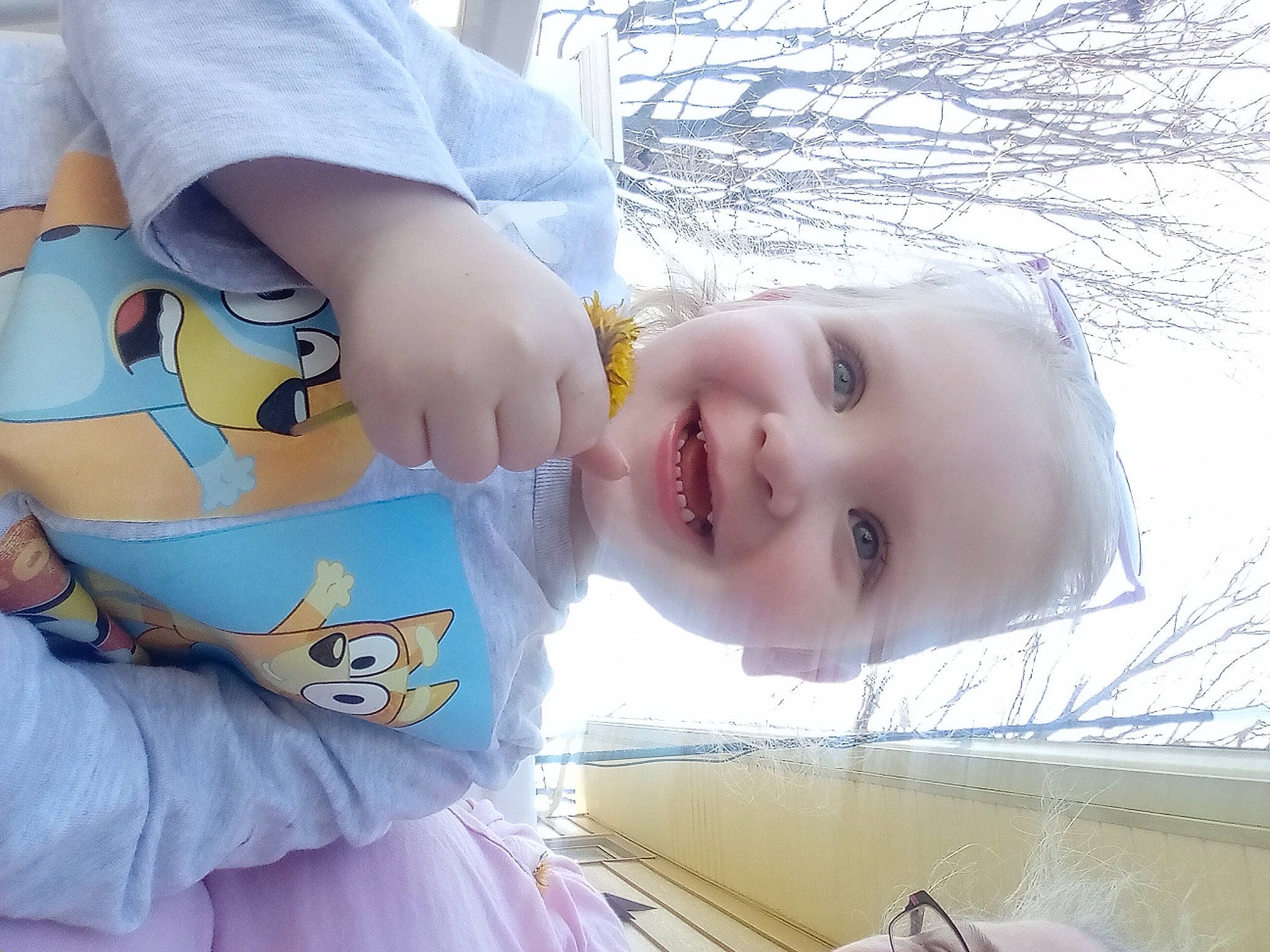 Savannah is registered to the contest to win money with this photo: baby, baby_products, baby_toddler_clothing, child, eyelash, fun, grass, happy, joy, lip, mouth, nose, person, plant, skin, sleeve, smile, toddler, tree, vacation