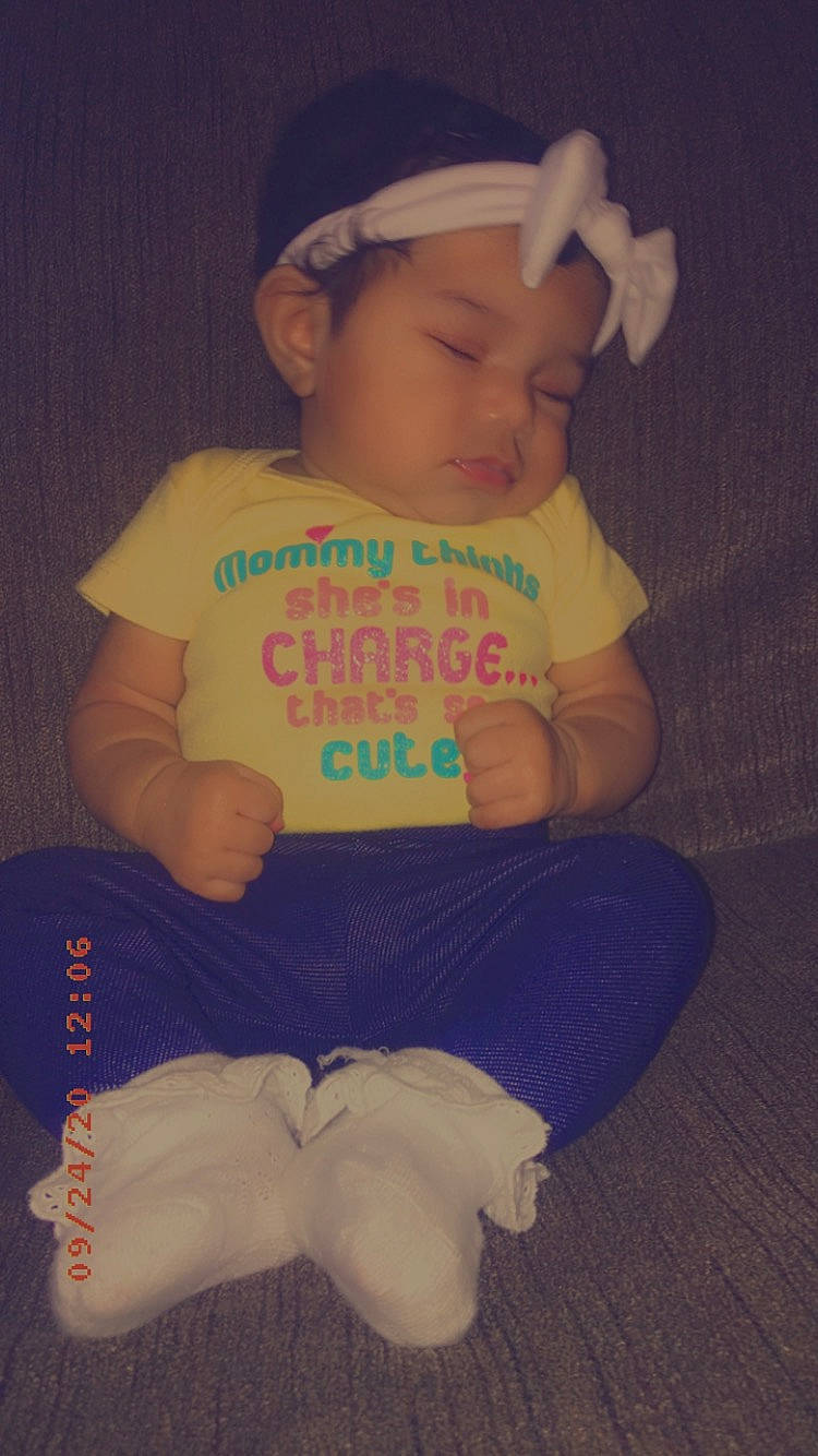 Kaelani is registered to the contest to win money with this photo: baby, baby_products, baby_toddler_clothing, cheek, child, headgear, headwear, person, product, skin, smile, toddler