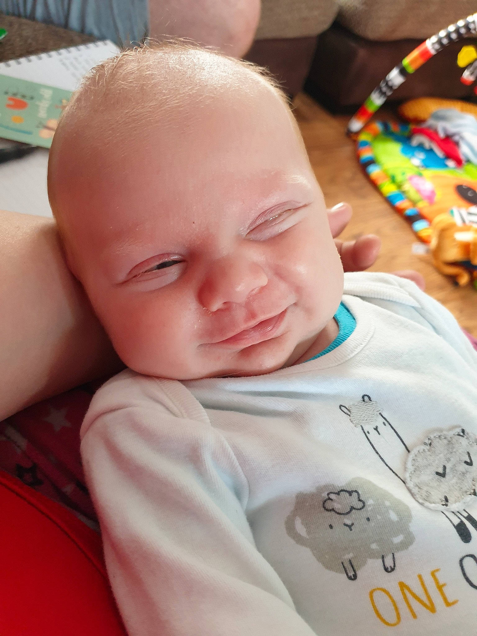 Carter is registered to the contest to win money with this photo: baby, cheek, child, head, nose, person, skin, toddler