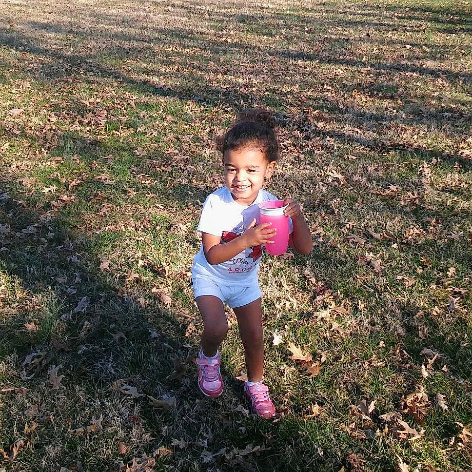 Elena is registered to the contest to win money with this photo: child, fun, grass, happy, joy, lawn, leaf, morning, mountain, people, person, plant, play, sky, smile, soil, spring, summer, toddler, tree