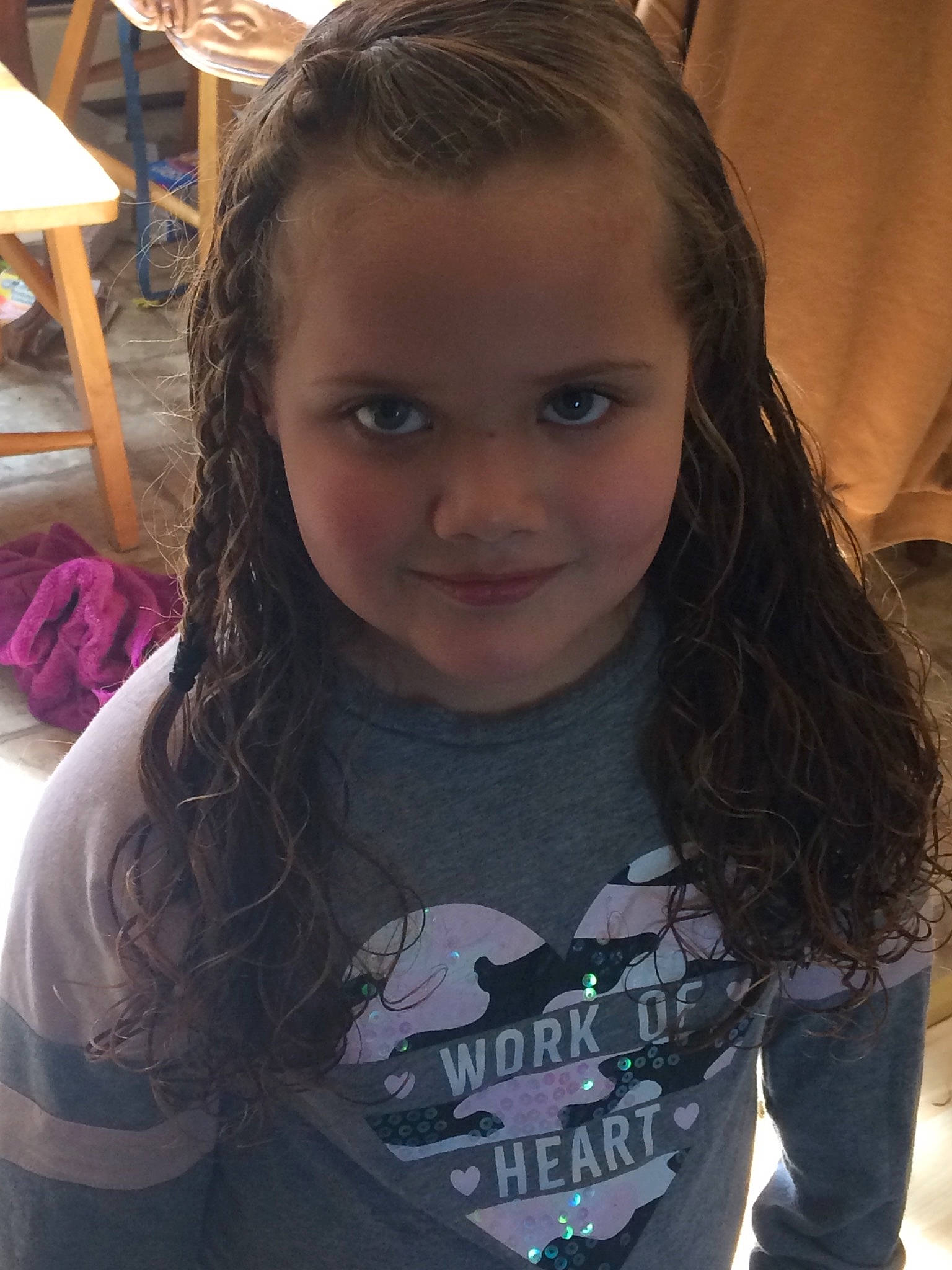 Liliana is registered to the contest to win money with this photo: beauty, black_hair, brown_hair, cheek, child, child_model, chin, eye, eyebrow, face, forehead, fun, hair, hairstyle, head, joy, lip, long_hair, nose, person