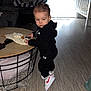 Kassïm participe au concours pour gagner de l'argent avec cette photo : toddler, child, indoor, living_room, table, clothing, sneakers, floor, crib, curtains, blanket, hair, person, furniture, toy, window, couch, carpet, socks, black_outfit