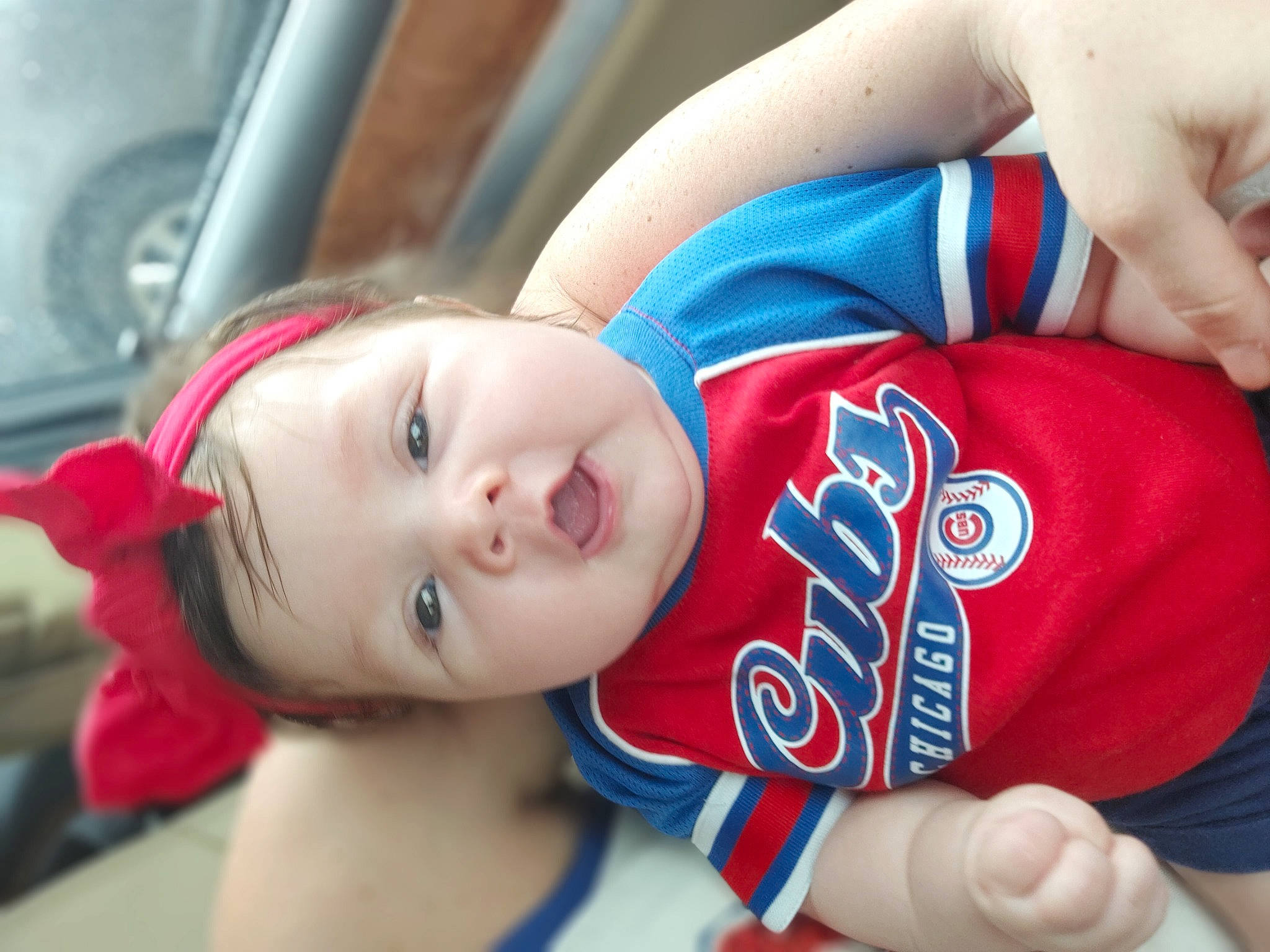 Faith joined the competition — help win amazing prizes! chest, chin, elbow, eye, face, finger, gesture, hand, happy, head, headwear, human_body, joint, leisure, lip, mouth, nose, person, shoulder, skin