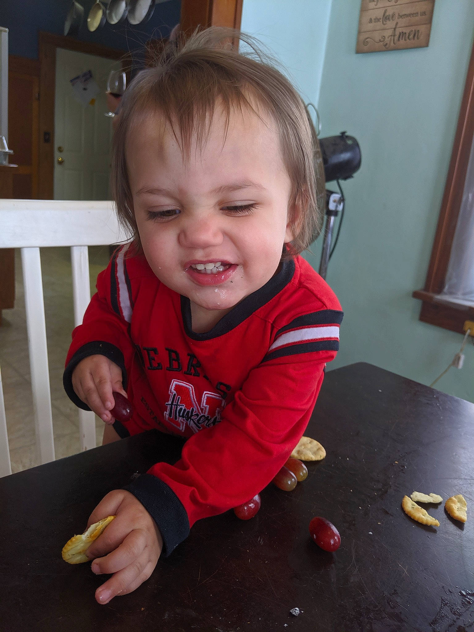 Francis joined the competition — help win amazing prizes! baby, cheek, child, head, joy, person, play, smile, toddler