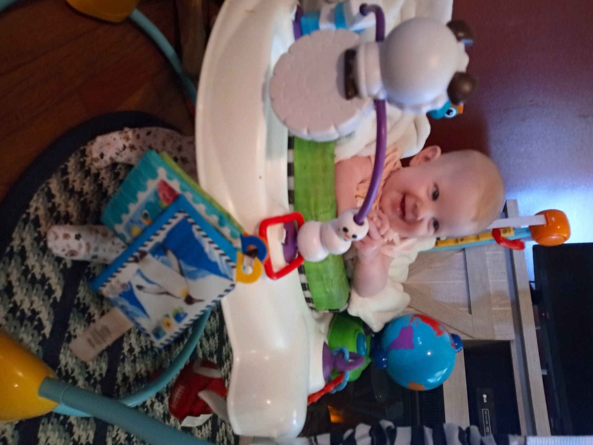 Eliza joined the competition — help win amazing prizes! baby, child, fun, joy, person, play, toddler, toy