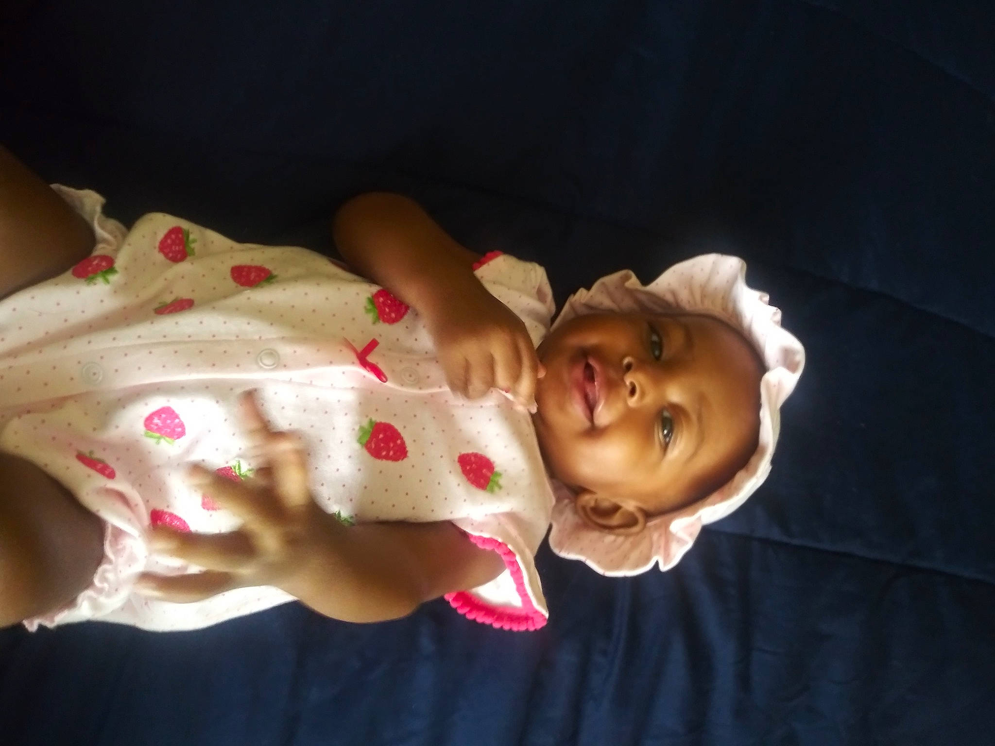 Cecilia. is registered to the contest to win money with this photo: abdomen, baby, baby_products, baby_toddler_clothing, baby_toys, carmine, cheek, child, doll, fawn, figurine, joy, person, sleeve, smile, stuffed_toy, toddler, toy