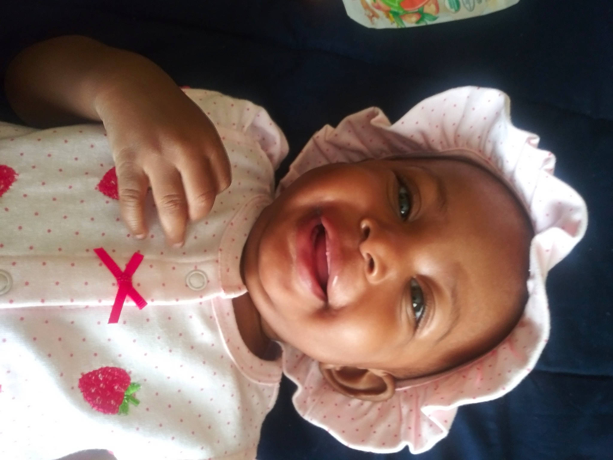 Cecilia. joined the competition — help win amazing prizes! baby, baby_toddler_clothing, cheek, chin, ear, eye, eyebrow, forehead, gesture, happy, head, iris, lip, mouth, neck, nose, person, plant, skin, smile