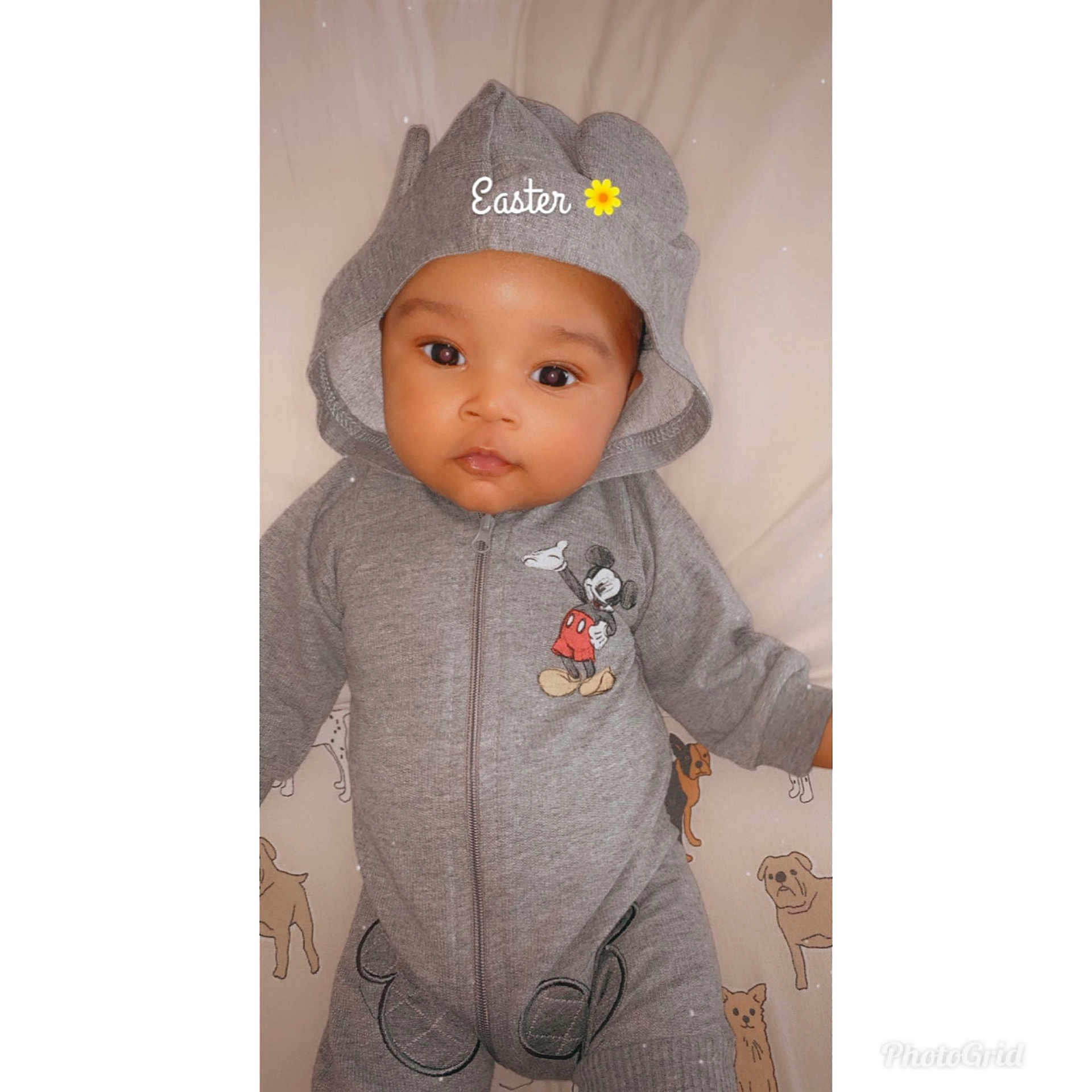 Greysyn joined the competition — help win amazing prizes! baby, baby_toddler_clothing, beanie, beige, bonnet, cap, child, clothing, head, headgear, hood, hoodie, outerwear, product, sleeve, t_shirt, toddler