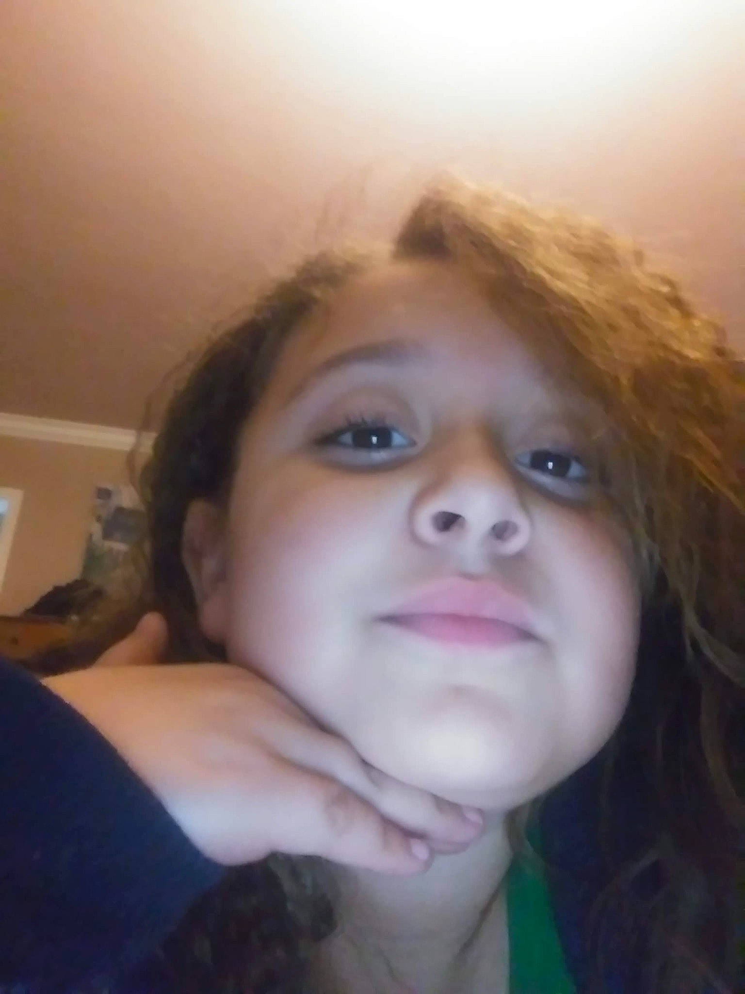 Charlize is registered to the contest to win money with this photo: beauty, cheek, child, chin, eye, eyebrow, face, forehead, fun, hair, hairstyle, head, iris, jaw, lip, mouth, nose, person, selfie, skin