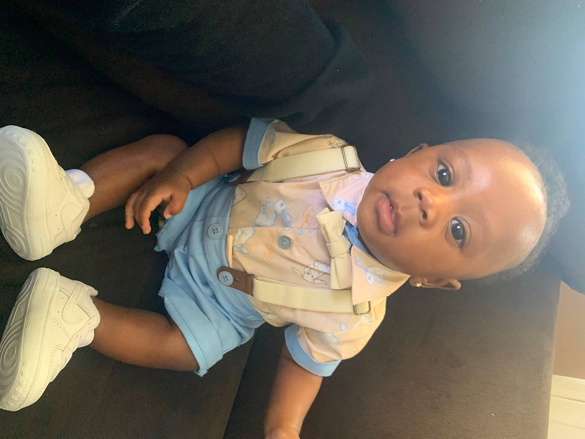 Jasahn joined the competition — help win amazing prizes! baby, baby_toddler_clothing, cheek, child, comfort, elbow, finger, fun, human_body, human_leg, joint, knee, leg, mouth, nose, person, sitting, smile, thigh, thumb