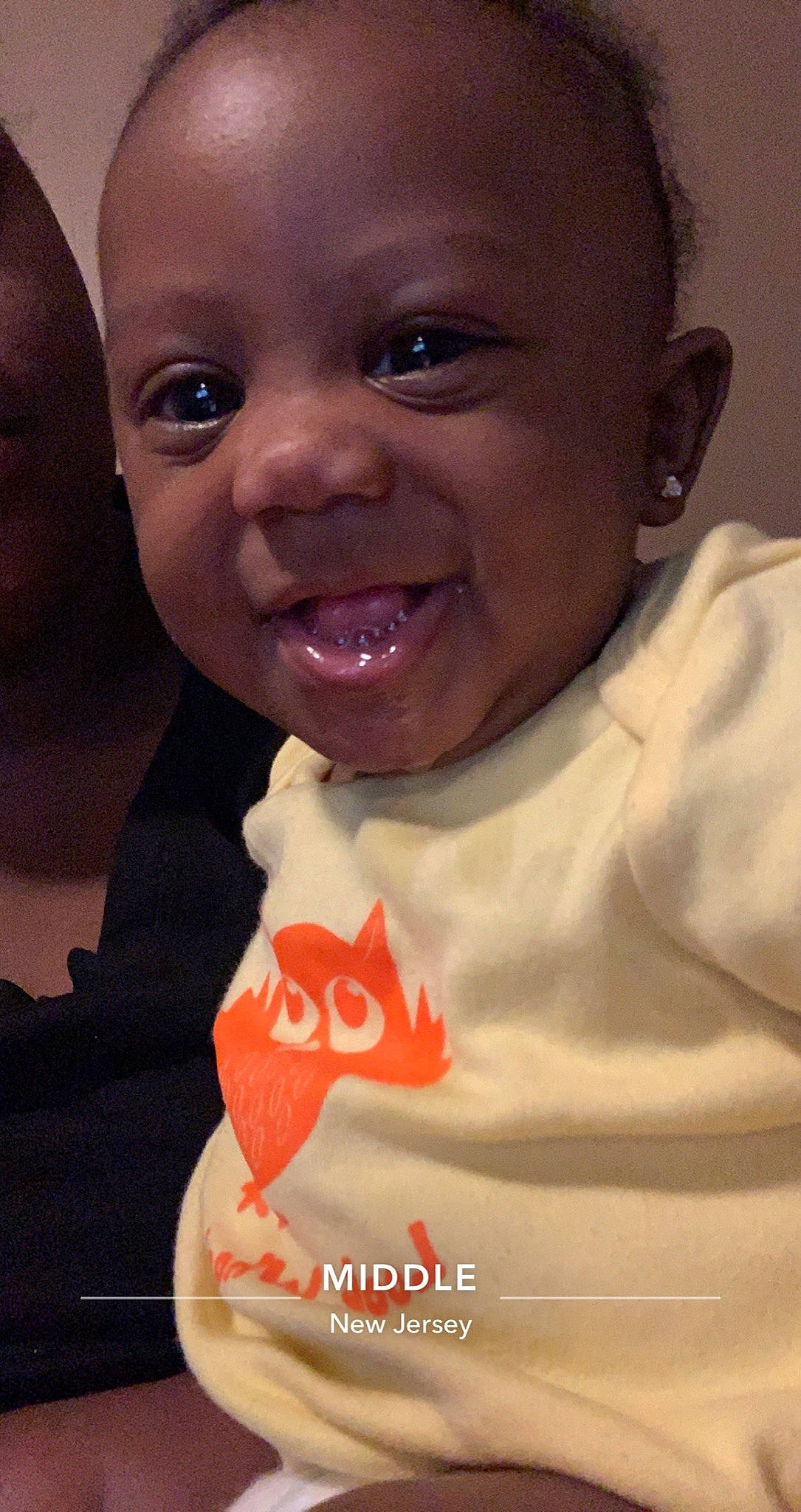 Jasahn is registered to the contest to win money with this photo: baby, cheek, chin, cool, eyebrow, eyelash, facial_expression, forehead, gesture, happy, iris, jaw, lip, mouth, neck, nose, person, skin, sleeve, smile