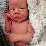 Gideon joined the competition — help win amazing prizes! newborn, baby, blanket, soft, skin, face, hand, diaper, wrapped, cozy, cute, infant, child, portrait, resting, sleepy, warm, closeup, indoors, peaceful