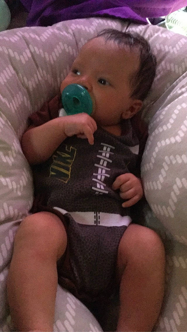 Azrael joined the competition — help win amazing prizes! baby, baby_toddler_clothing, cheek, chest, child, comfort, elbow, eye, face, head, human_leg, iris, joint, knee, lap, mouth, nail, person, skin, thigh