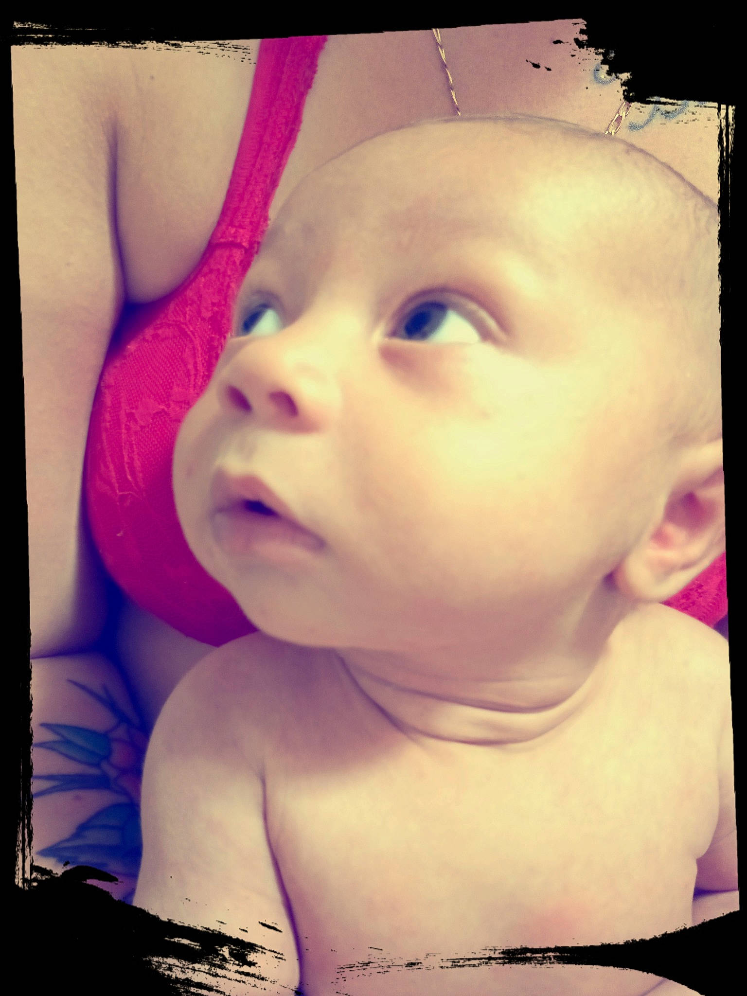 Benton is registered to the contest to win money with this photo: baby, beauty, cheek, child, chin, eye, eyebrow, eyelash, face, forehead, fun, head, human, lip, mouth, nose, person, photography, pink, skin