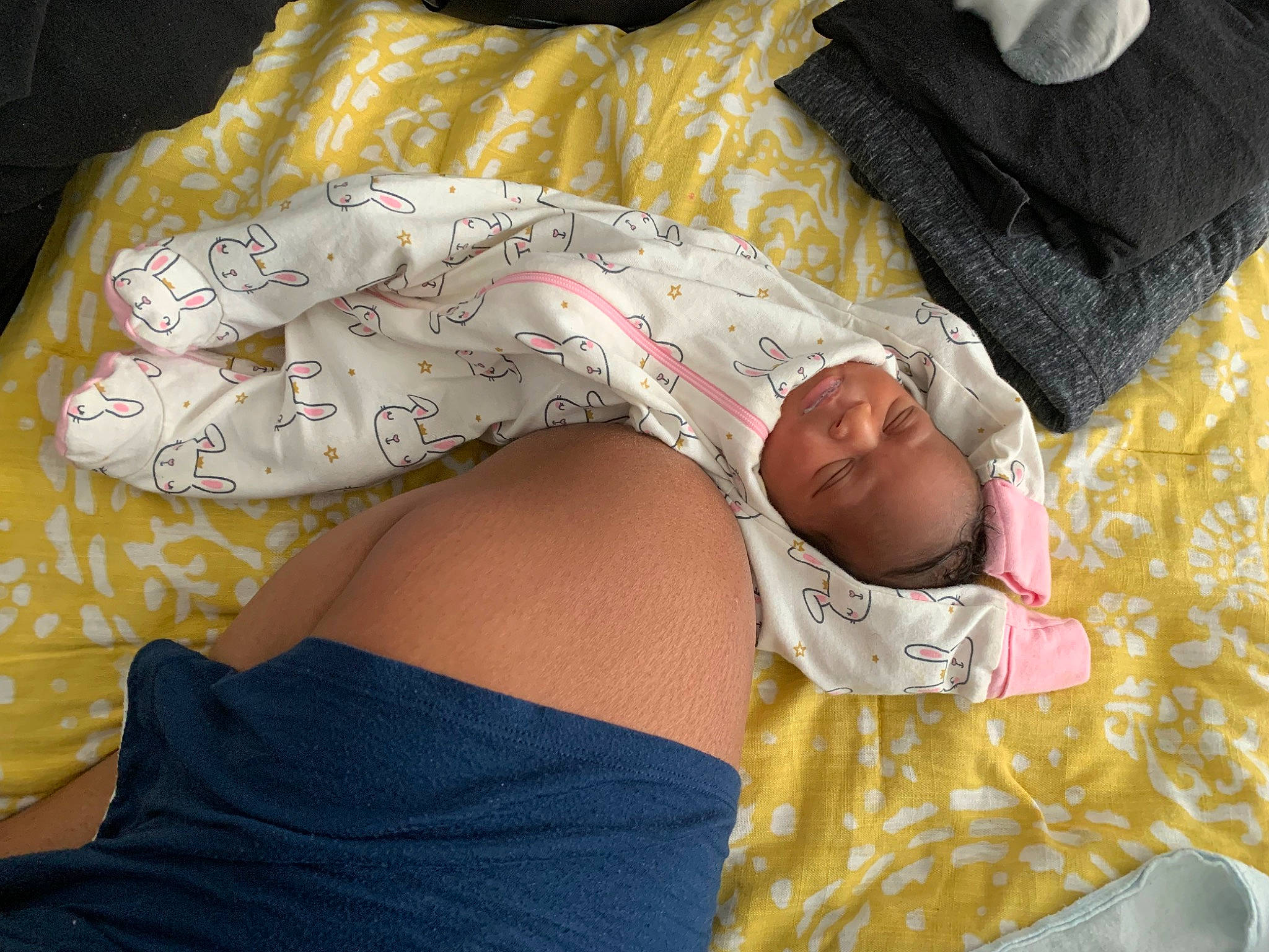 Kamryn joined the competition — help win amazing prizes! abdomen, arm, baby, baby_products, baby_toddler_clothing, bedding, bedtime, child, comfort, elbow, human_body, human_leg, knee, linens, pattern, person, sleeve, t_shirt, thigh, toddler