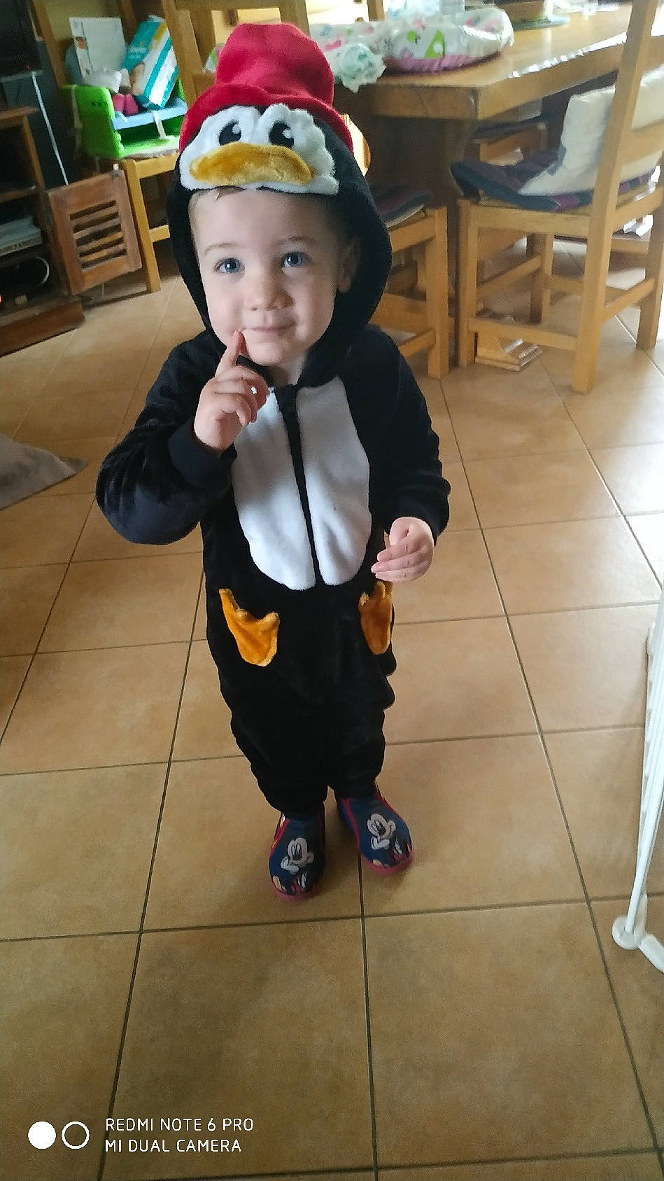 Kylian a rejoint le concours — aidez-le/la à gagner de superbes lots ! baby, baby_toddler_clothing, chair, child, costume, costume_hat, event, fashion_accessory, floor, flooring, fun, happy, headwear, helmet, person, personal_protective_equipment, room, shoe, sleeve, smile