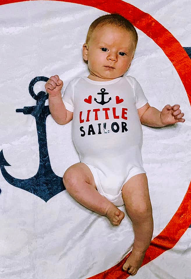 Jameson is registered to the contest to win money with this photo: baby, baby_products, baby_toddler_clothing, child, person, product, toddler