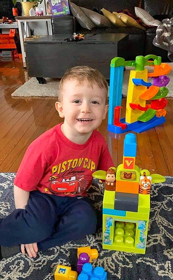Benton joined the competition — help win amazing prizes! child, educational_toy, fun, joy, lego, person, play, playset, toddler, toy, toy_block