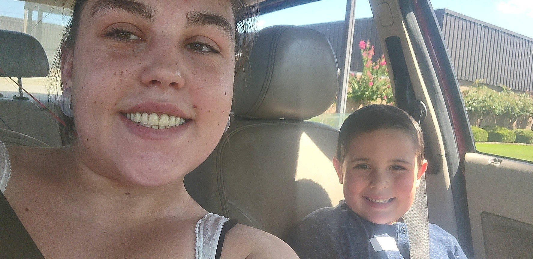 Kaiden joined the competition — help win amazing prizes! car, chin, eye, eyebrow, eyelash, eyewear, facial_expression, fun, hairstyle, happy, headwear, jaw, joy, light, mammal, mouth, nose, person, skin, smile