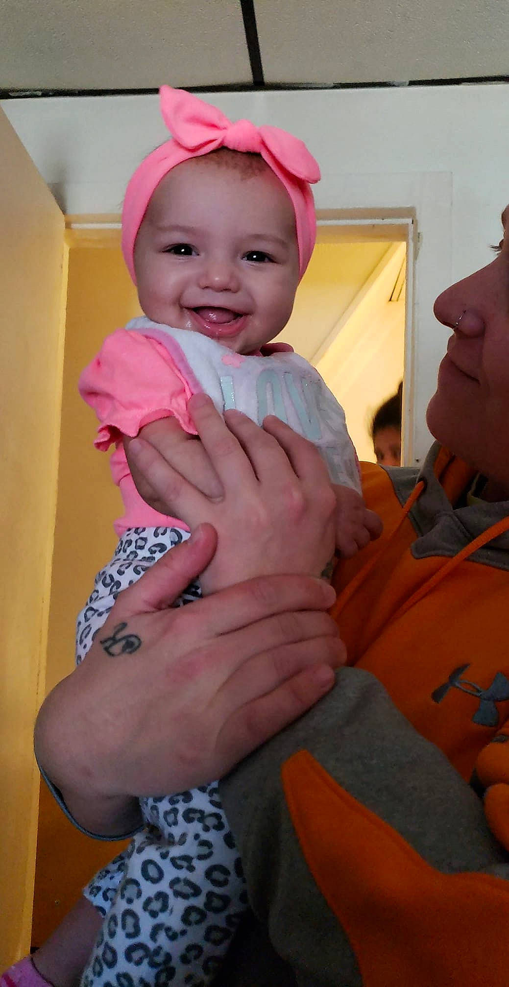 Dawn joined the competition — help win amazing prizes! abdomen, arm, cheek, child, ear, finger, fun, girl, hand, head, infant, joy, lap, leg, mouth, person, pink, product, skin, smile