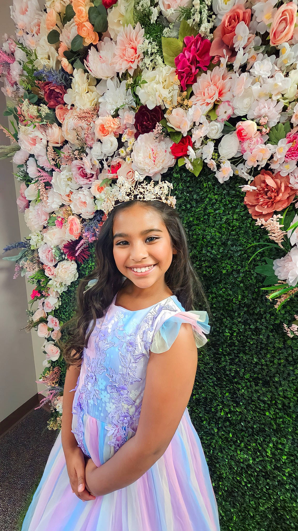 Daniella joined the competition — help win amazing prizes! beauty, botany, bouquet, day_dress, dress, facial_expression, flash_photography, flower, flower_arranging, grass, happy, joy, magenta, person, petal, photograph, pink, plant, smile, summer