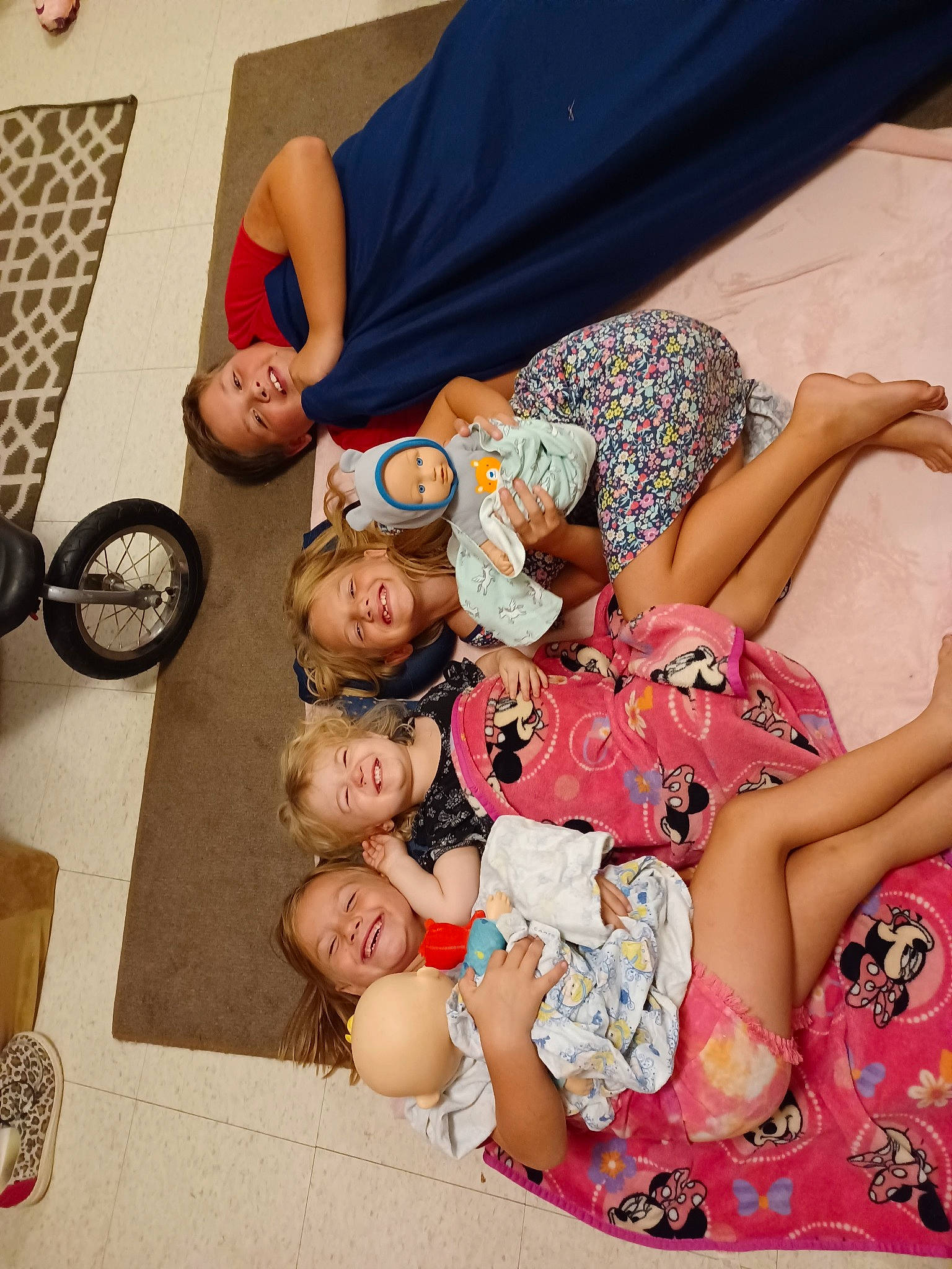 Kaydence joined the competition — help win amazing prizes! baby_toddler_clothing, child, comfort, flooring, foot, fun, happy, hat, headwear, human_leg, joy, lap, leisure, nail, pattern, person, sitting, skin, smile, thigh