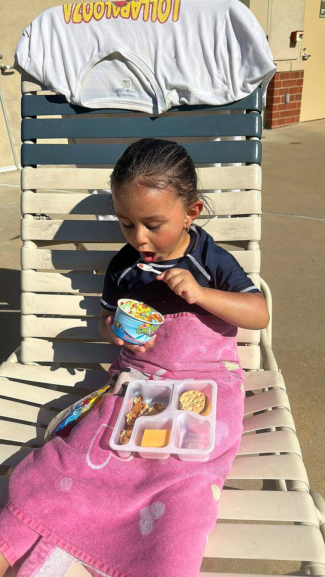 Cataleya joined the competition — help win amazing prizes! baby, baby_carriage, baby_products, baby_toddler_clothing, bag, child, fun, happy, leisure, magenta, person, play, recreation, sitting, sleeve, toddler, travel, vacation