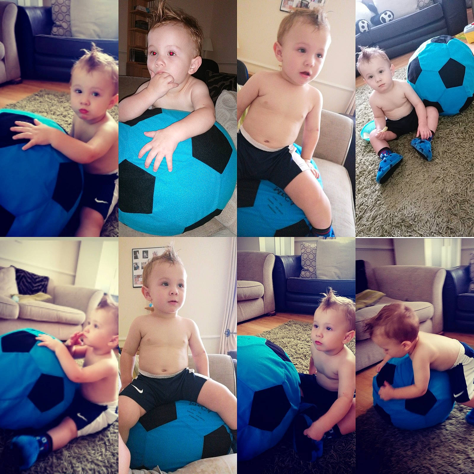 Lamar is registered to the contest to win money with this photo: abdomen, arm, baby, chest, child, exercise, hand, joint, leg, muscle, person, photography, physical_fitness, selfie, shoulder, sitting, sportswear, team, toddler, vacation