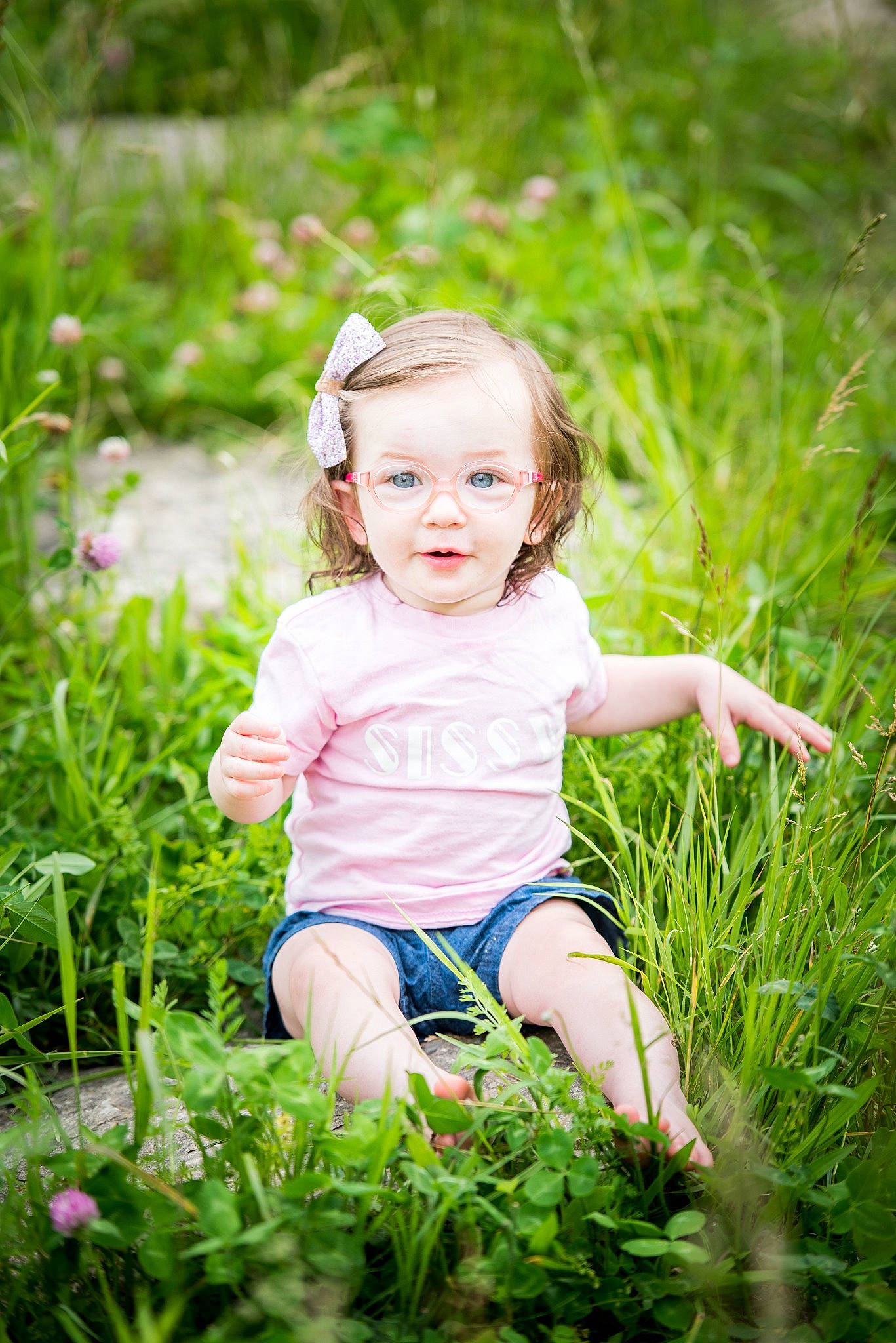 Dakota joined the competition — help win amazing prizes! beauty, child, fun, grass, grass_family, green, happy, meadow, people, people_in_nature, person, photograph, photography, plant, portrait, sitting, skin, smile, spring, summer