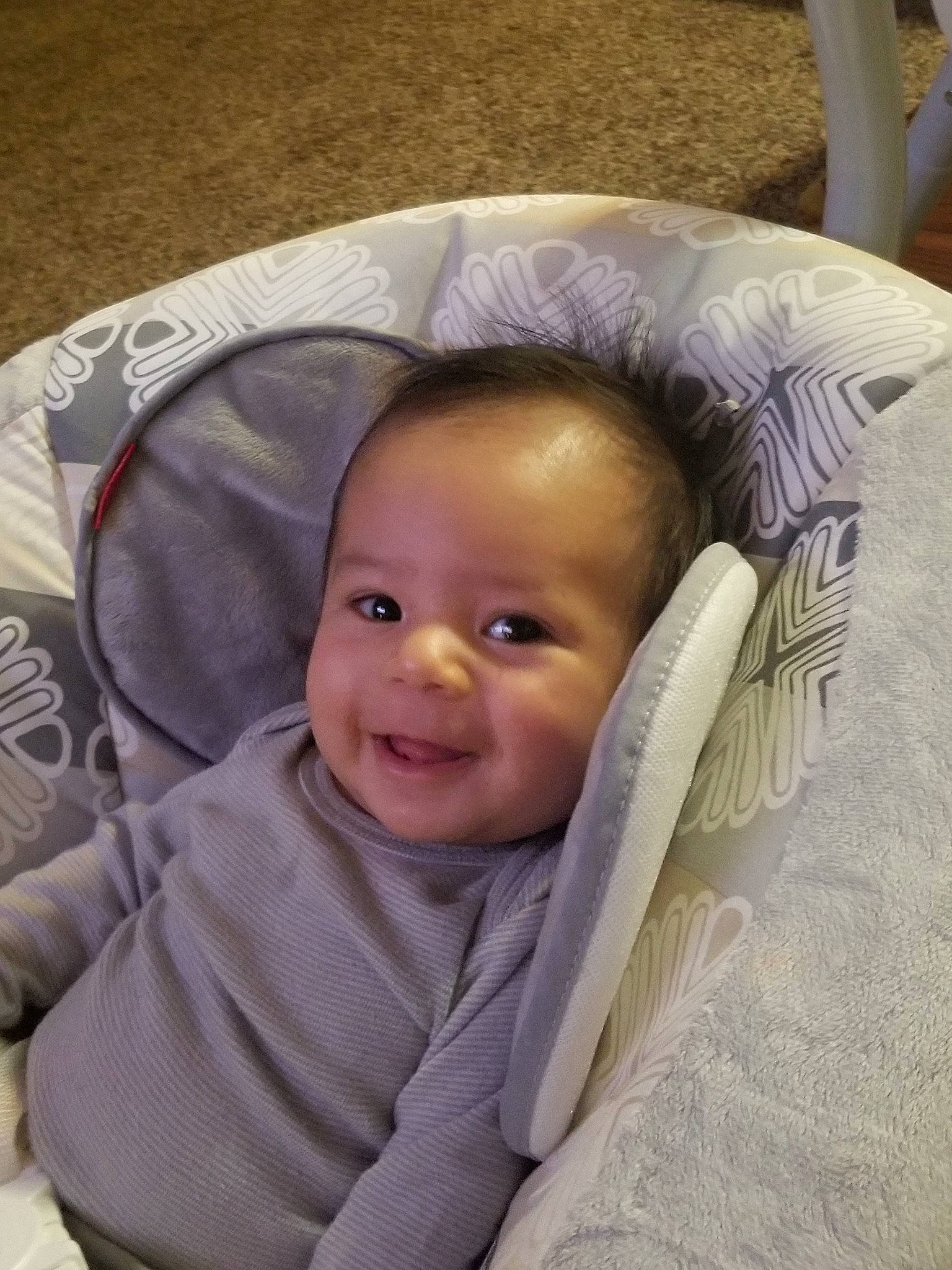 Esteban joined the competition — help win amazing prizes! baby, baby_products, bedtime, blanket, cheek, child, comfort, ear, eye, face, forehead, head, infant_bed, linens, nap, nose, person, product, skin, sleep