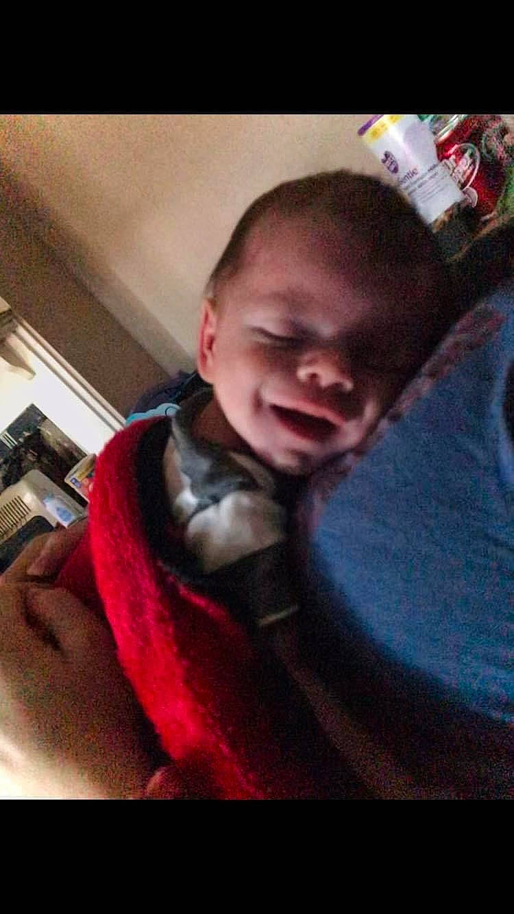 Liam joined the competition — help win amazing prizes! baby, child, comfort, cool, eyebrow, facial_hair, forehead, fun, happy, iris, jaw, lip, mouth, neck, nose, person, selfie, sitting, smile, tie