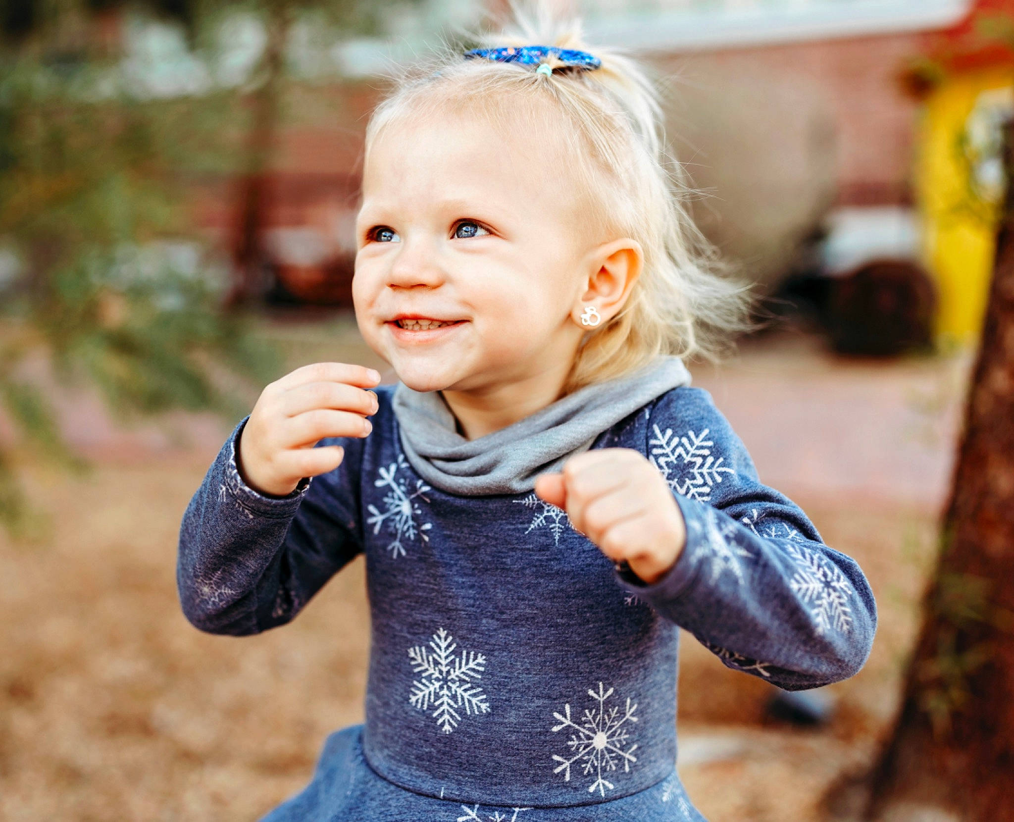 Iliana is registered to the contest to win money with this photo: azure, baby, baby_toddler_clothing, beauty, blue, electric_blue, eye, face, flash_photography, fun, gesture, grass, happy, head, iris, joy, people_in_nature, person, photograph, sleeve