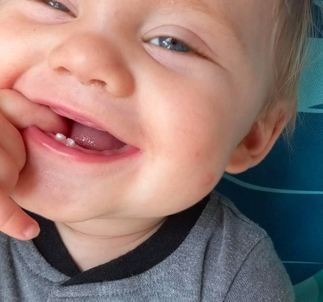 Braeson joined the competition — help win amazing prizes! baby, baby_laughing, baby_toddler_clothing, cheek, ear, eyelash, finger, gesture, happy, human_body, iris, jaw, lip, mouth, nose, person, skin, smile, toddler, tongue