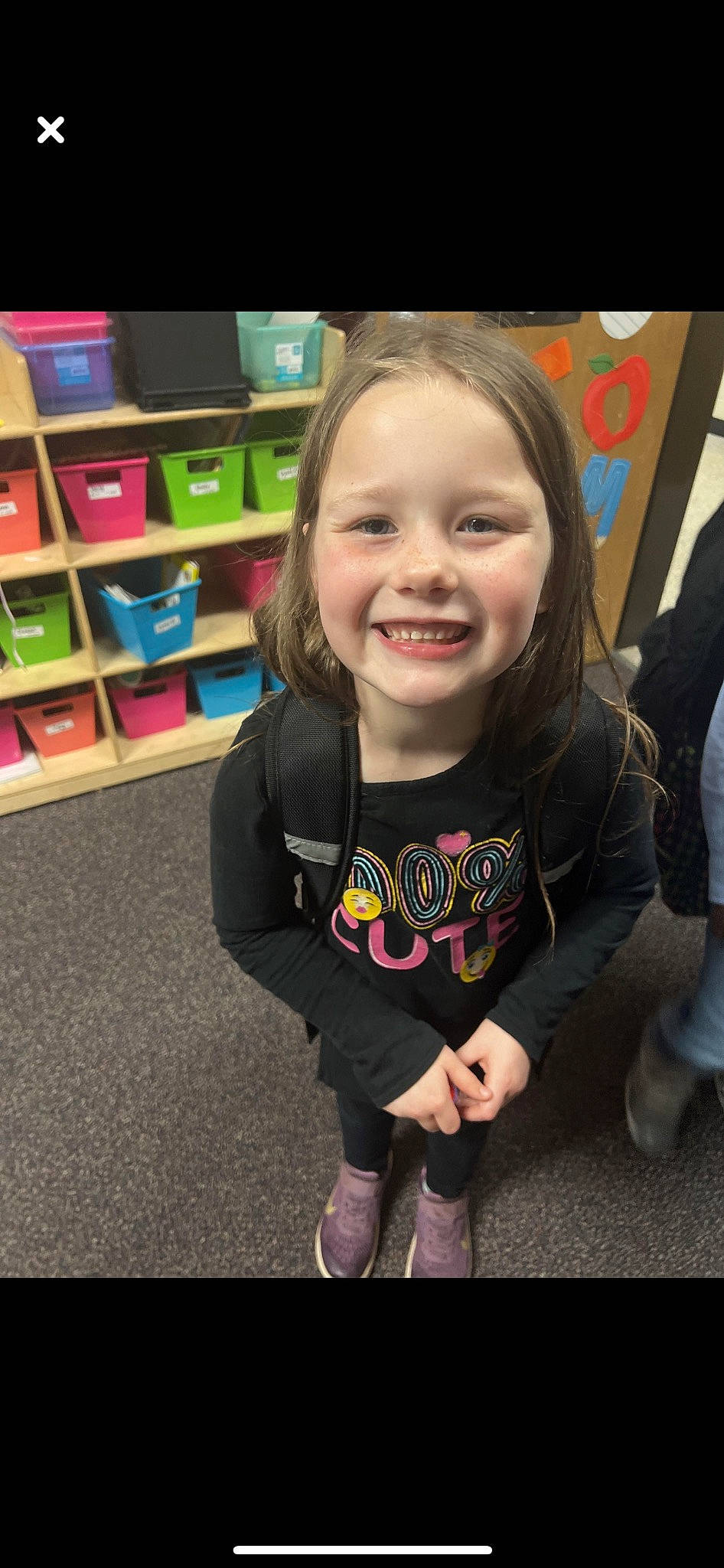 Kacee joined the competition — help win amazing prizes! baby_toddler_clothing, blond, cheek, child, cool, event, flooring, fun, happy, head, iris, joy, person, pink, room, shelf, shoe, skin, sleeve, smile