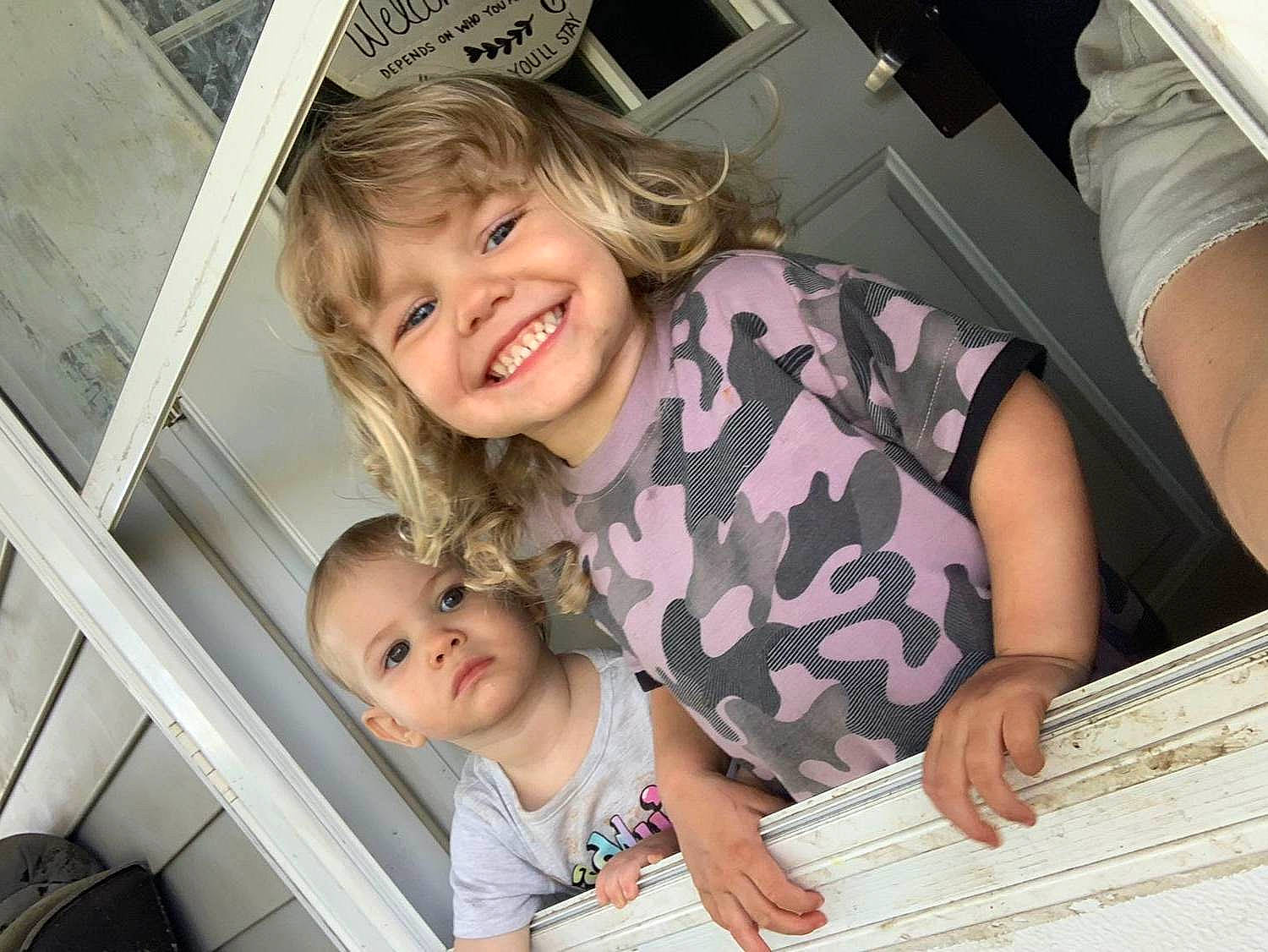 Hazel Grace joined the competition — help win amazing prizes! baby, baby_toddler_clothing, beauty, chair, child, comfort, event, face, facial_expression, fun, happy, joy, organ, pattern, people, person, room, sitting, smile, t_shirt