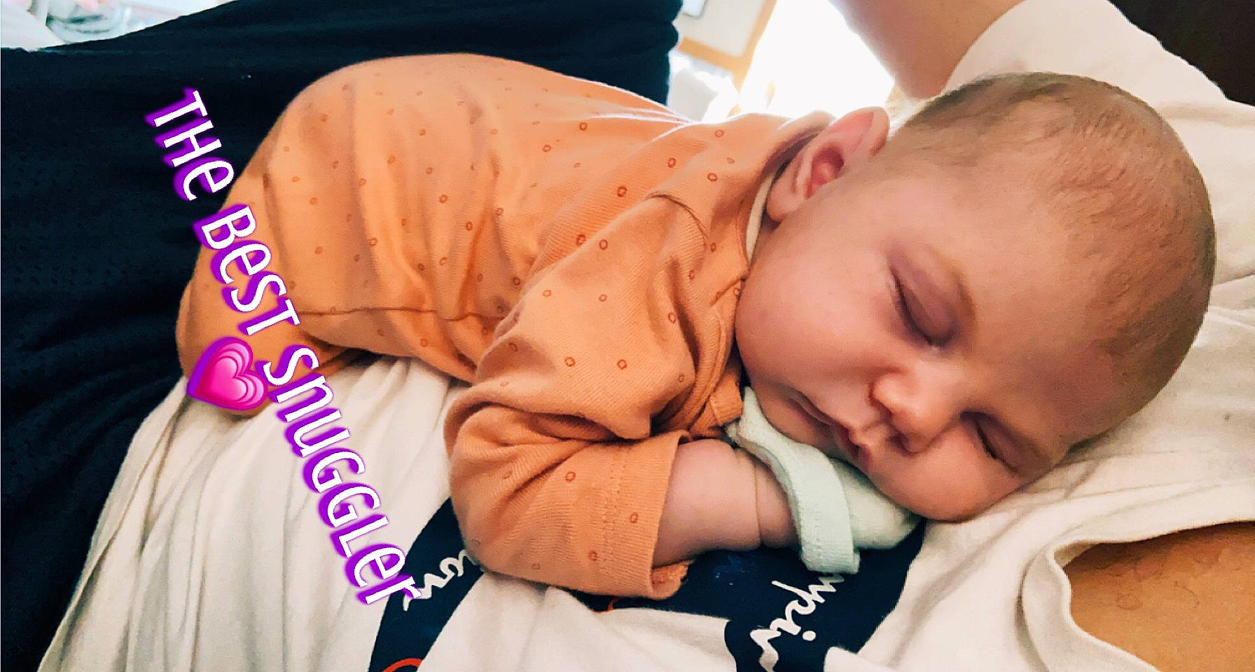 Enslee joined the competition — help win amazing prizes! baby, baby_toddler_clothing, cheek, child, comfort, couch, facial_expression, fun, happy, human, mammal, mouth, nose, people, person, product, sitting, skin, sleeve, toddler