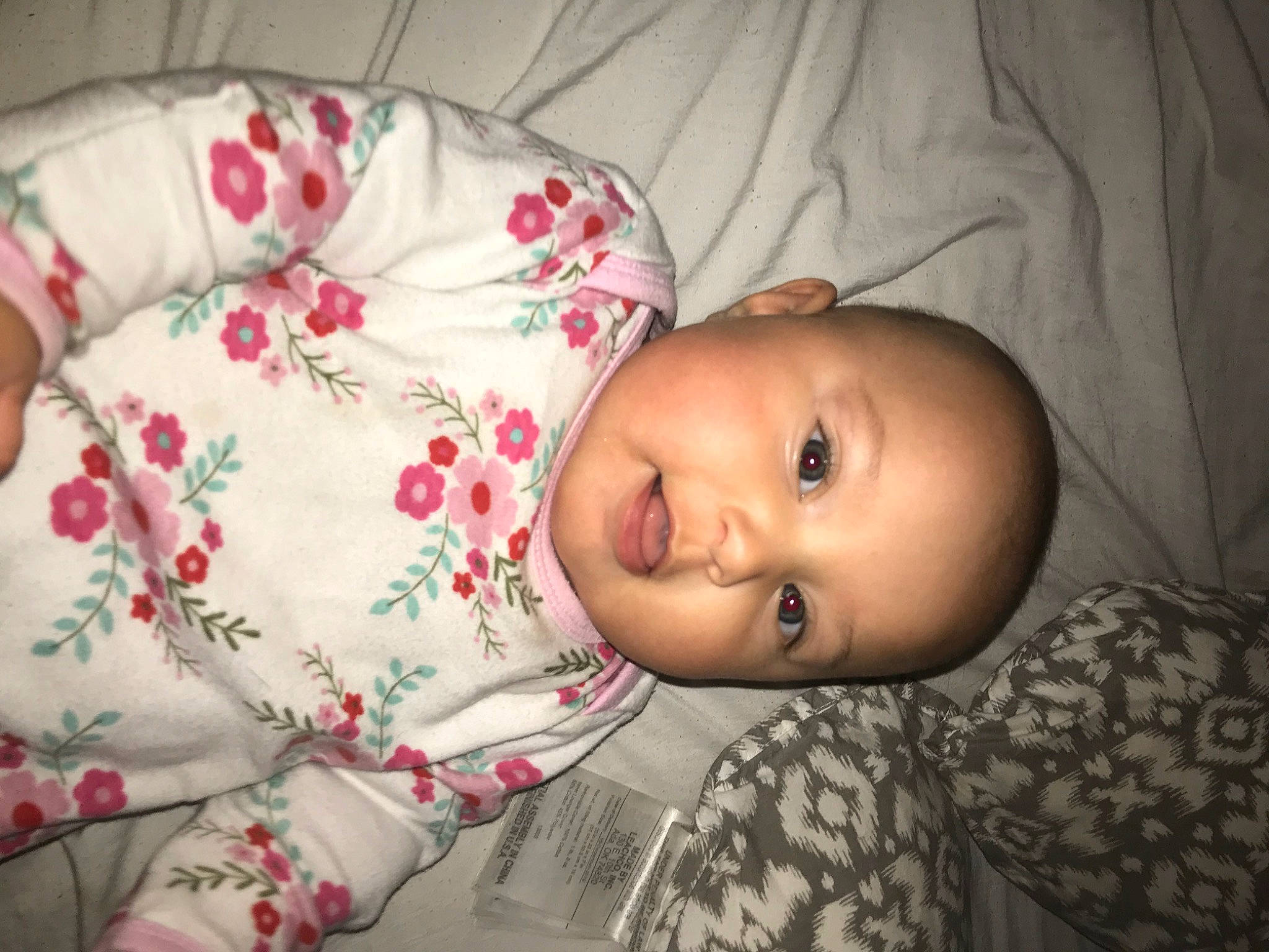 Davina is registered to the contest to win money with this photo: baby, beauty, bedtime, cheek, child, eye, face, head, lip, mouth, nose, person, pink, skin, sleep, smile, toddler