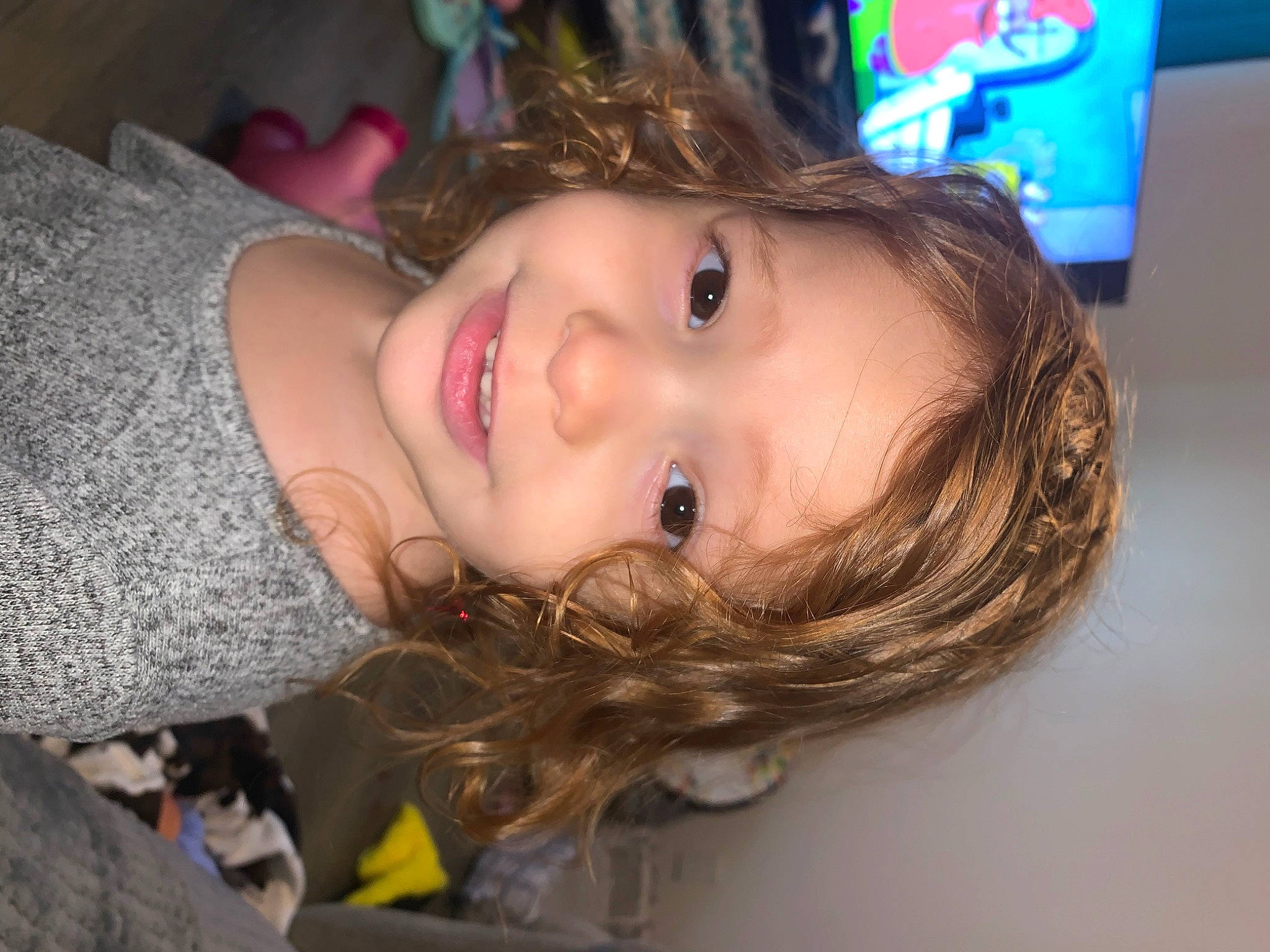 Emma joined the competition — help win amazing prizes! blond, brown_hair, cheek, child, electric_blue, eye, eyebrow, eyelash, fun, happy, iris, joy, lip, long_hair, mouth, neck, nose, person, skin, smile