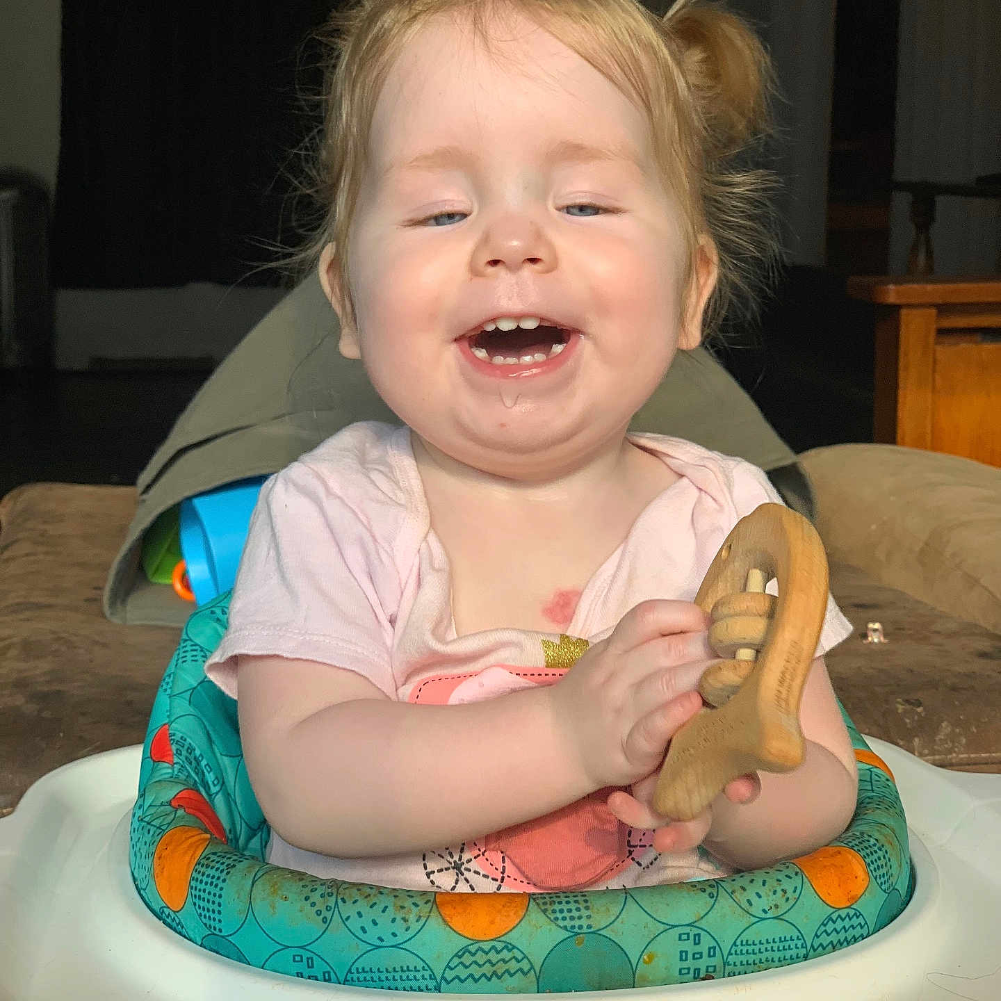 Amelia joined the competition — help win amazing prizes! baby, couch, cream, cutlery, dessert, face, food, furniture, happy, head, hottub, icecream, icing, person, photography, portrait, sitting, spoon, sweets, tub