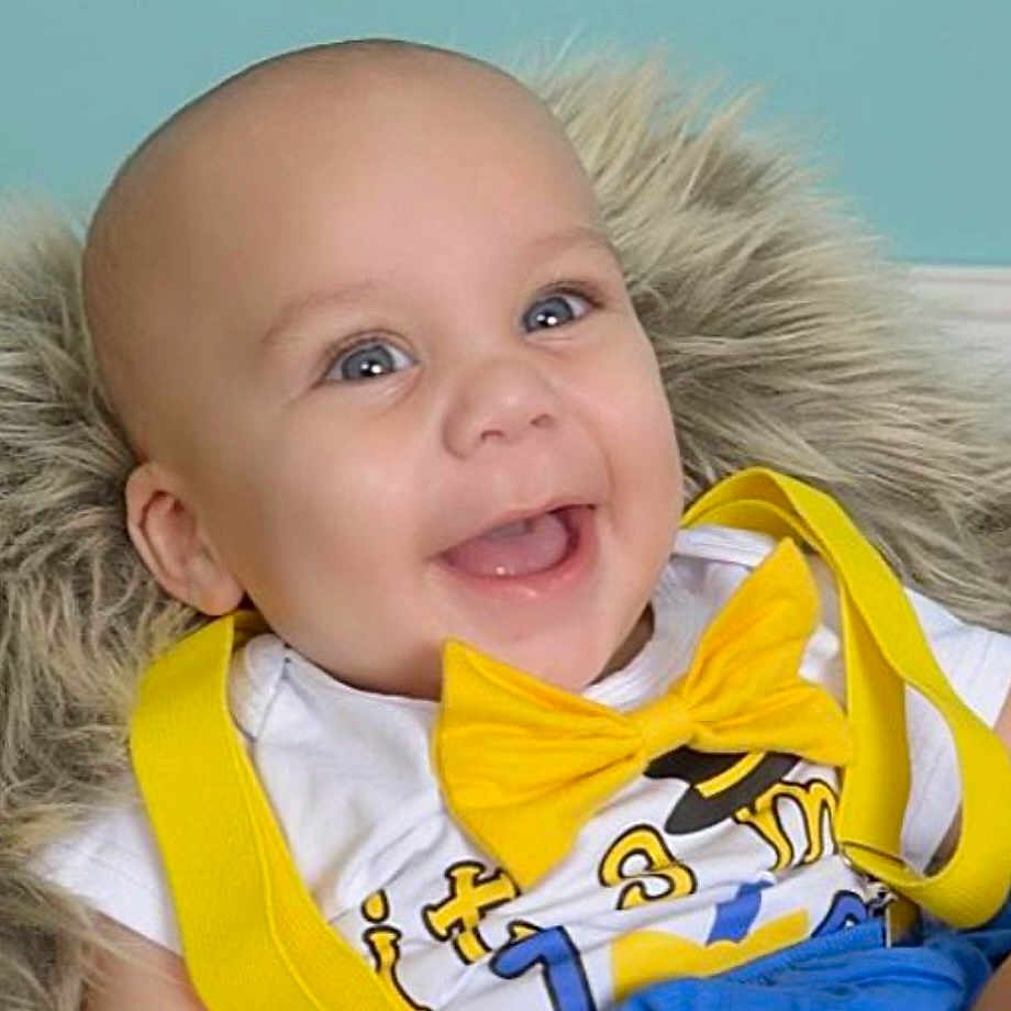 Giovanni joined the competition — help win amazing prizes! accessories, baby, babylaughing, blonde, face, formalwear, hair, happy, head, laughing, person, photography, portrait, smile, tie