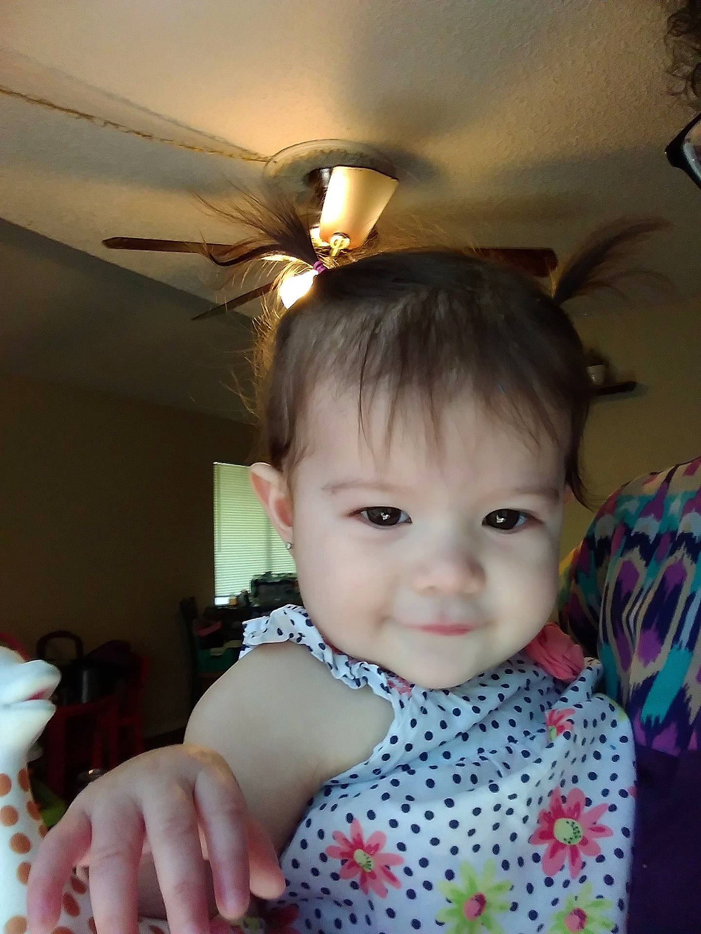 Arabella joined the competition — help win amazing prizes! cheek, child, day, ear, eye, face, forehead, girl, hair, hairstyle, head, human_hair_color, infant, iris, mouth, nose, person, product, skin, smile