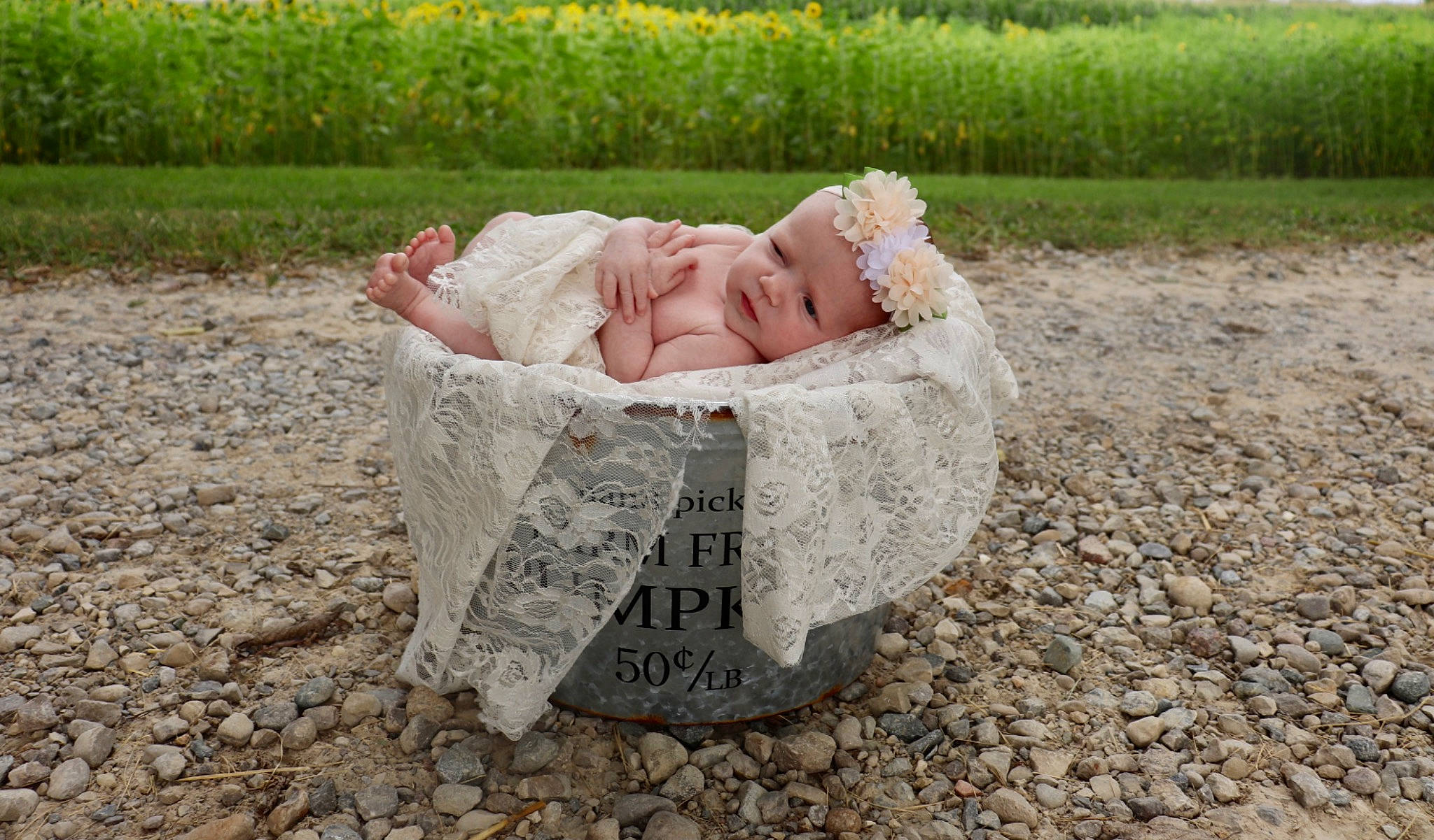 Houston joined the competition — help win amazing prizes! baby, bedrock, comfort, eye, fun, grass, grassland, happy, head, headwear, landscape, leisure, people_in_nature, person, plant, prairie, rock, sand, sitting, soil